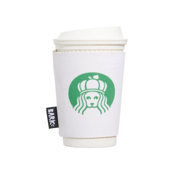 Bark Pupkin Spice Yappucino Dog Toy