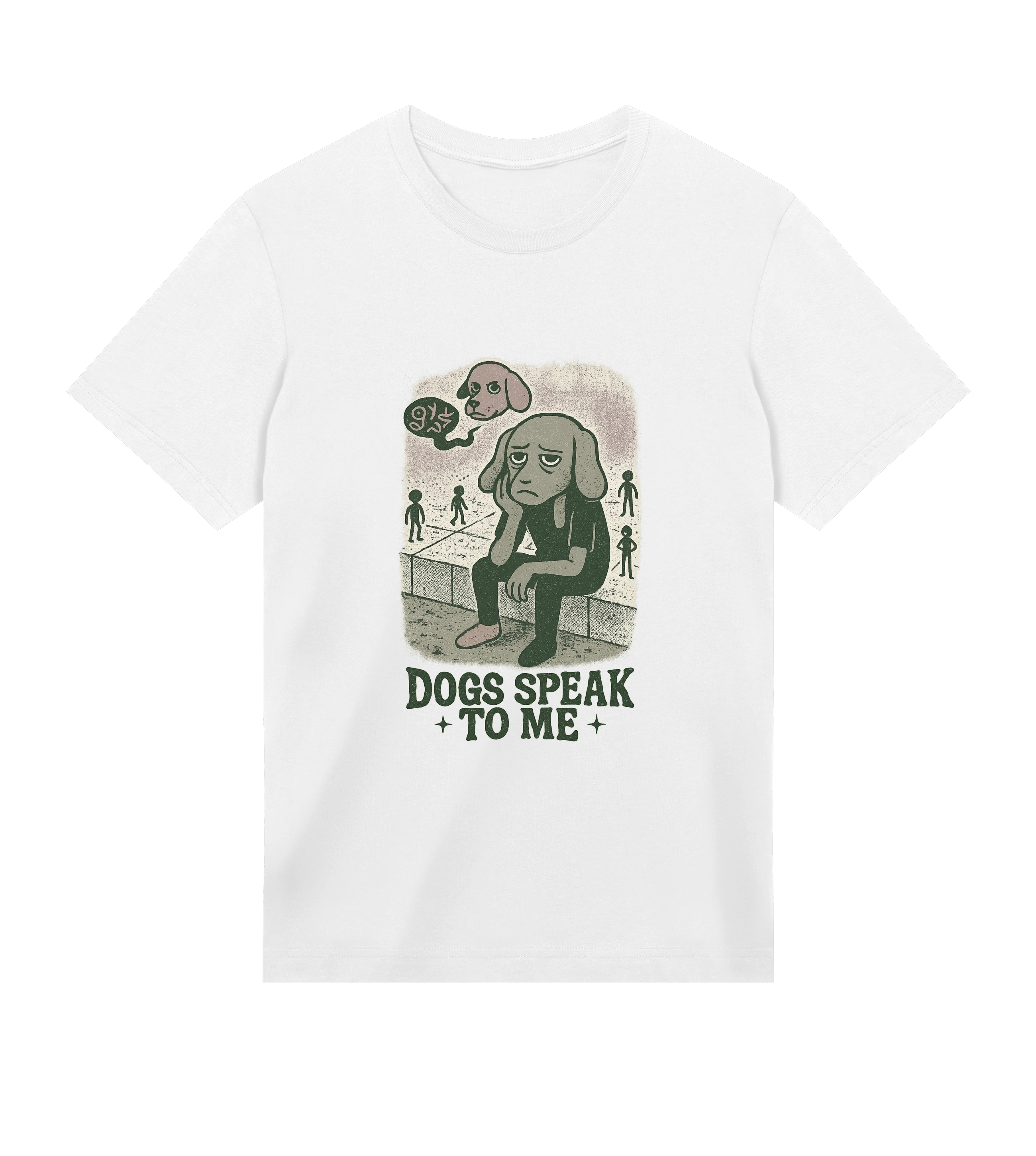 Dogs Speak To Me Tee
