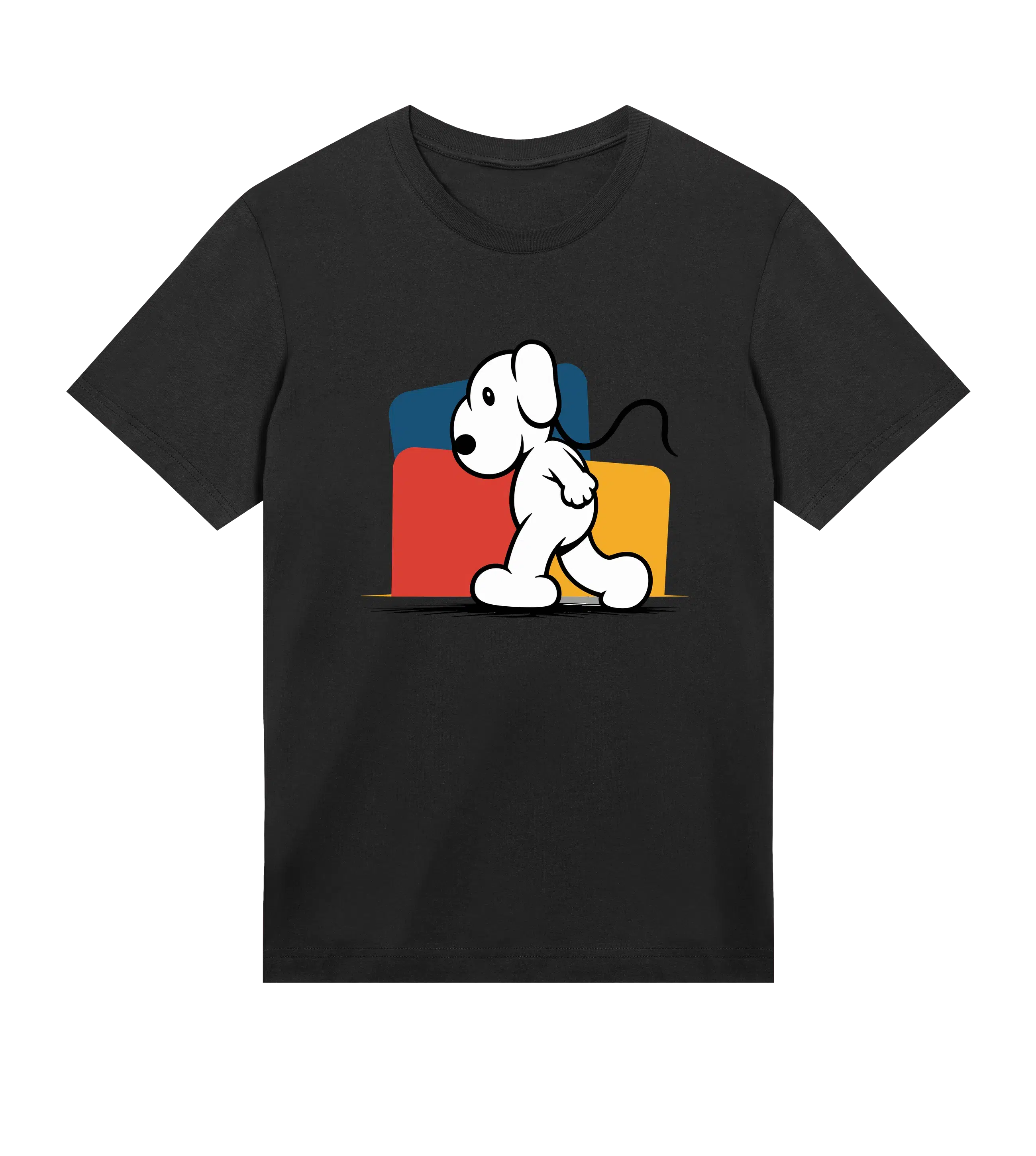 The Dog Dad® Abstract T-Shirt - Dog Dad t-shirt in 