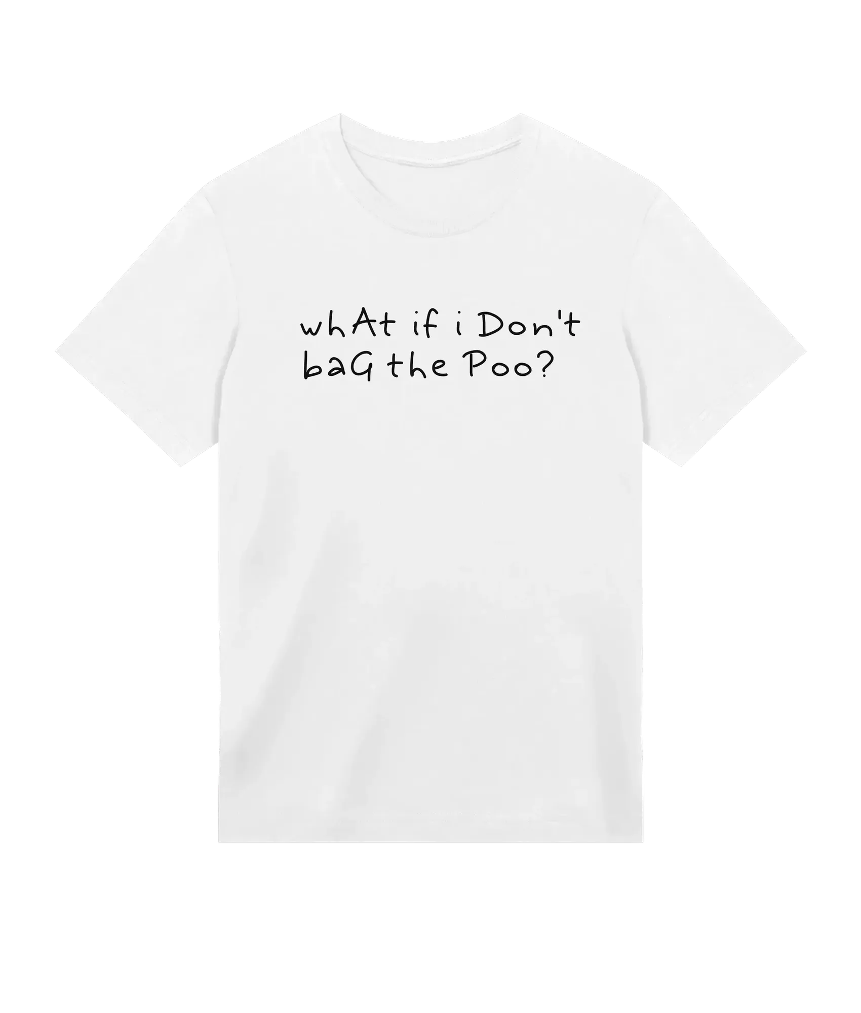 The Dog Dad® Bag The Poo T-Shirt - Men's t-shirt in #color_white