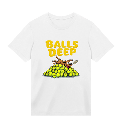 Balls Deep T-Shirt - Dog Dad t-shirt - THE DOG DAD - 