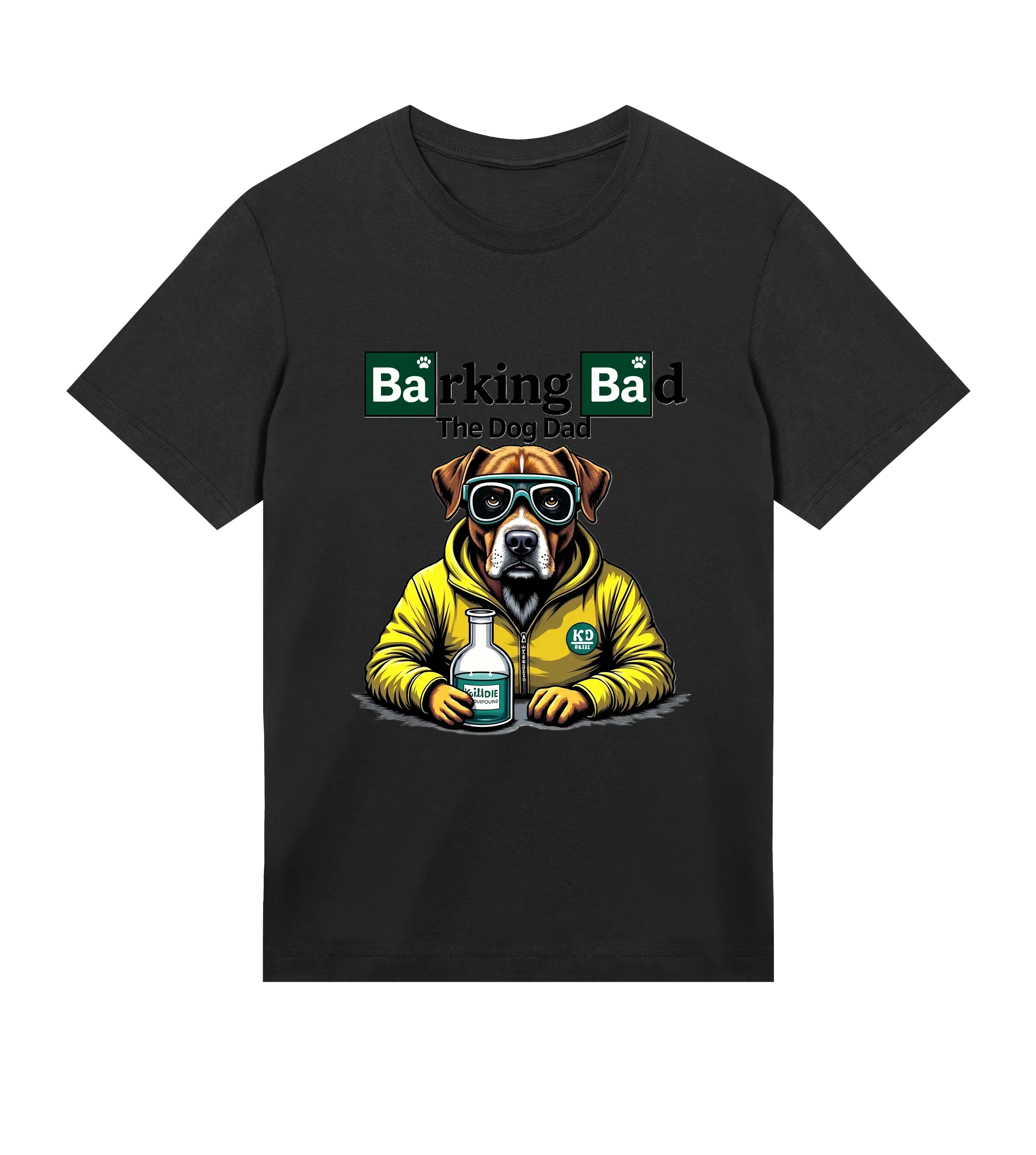 Barking Bad T-Shirt - Dog Dad t-shirt - THE DOG DAD - #color_black