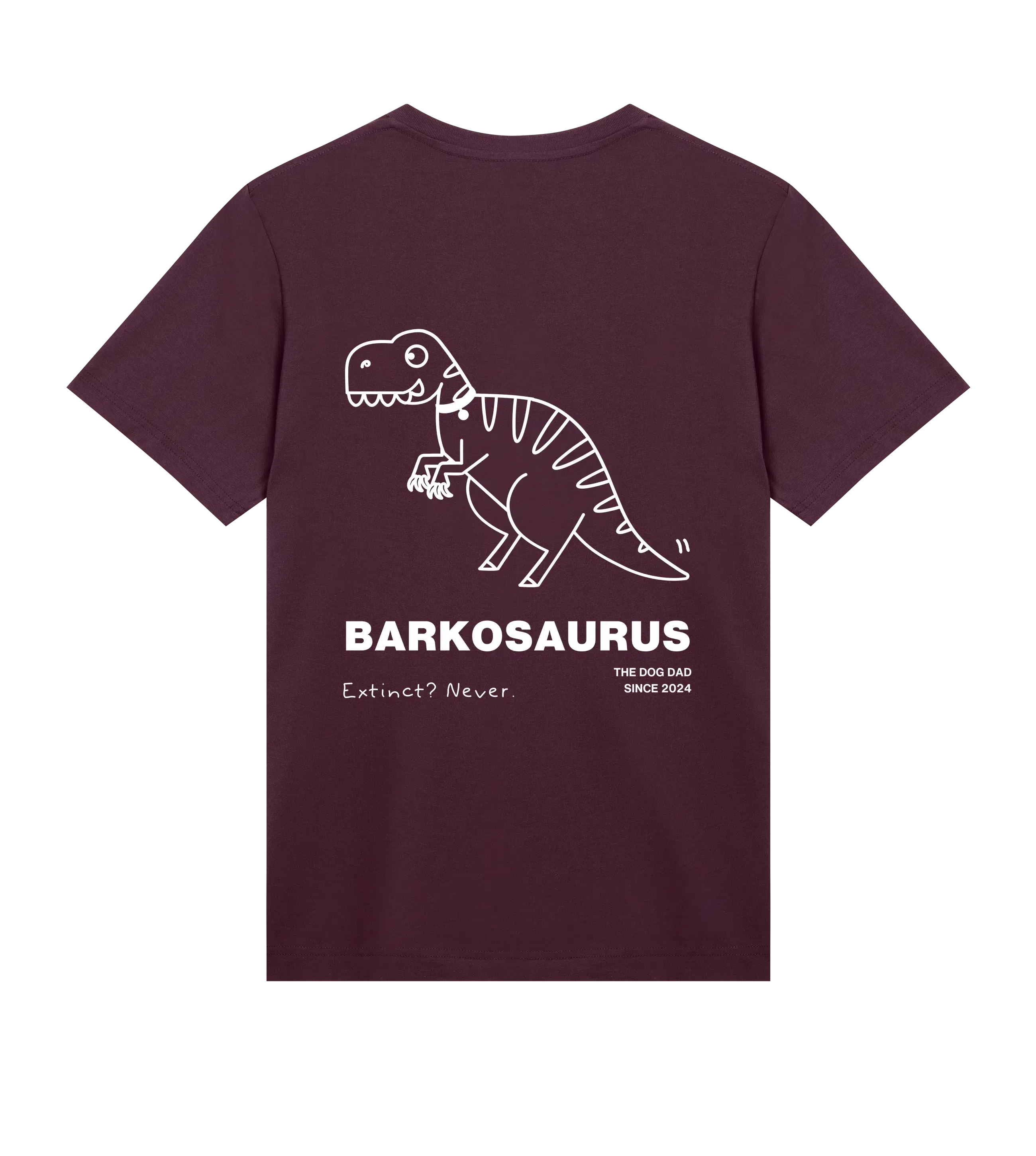 The Dog Dad® Barkosaurus T-Shirt - Men's t-shirt in 