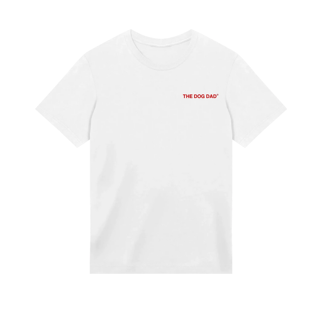 The Dog Dad® Dapper Dog T-Shirt - Men's t-shirt in #color_white