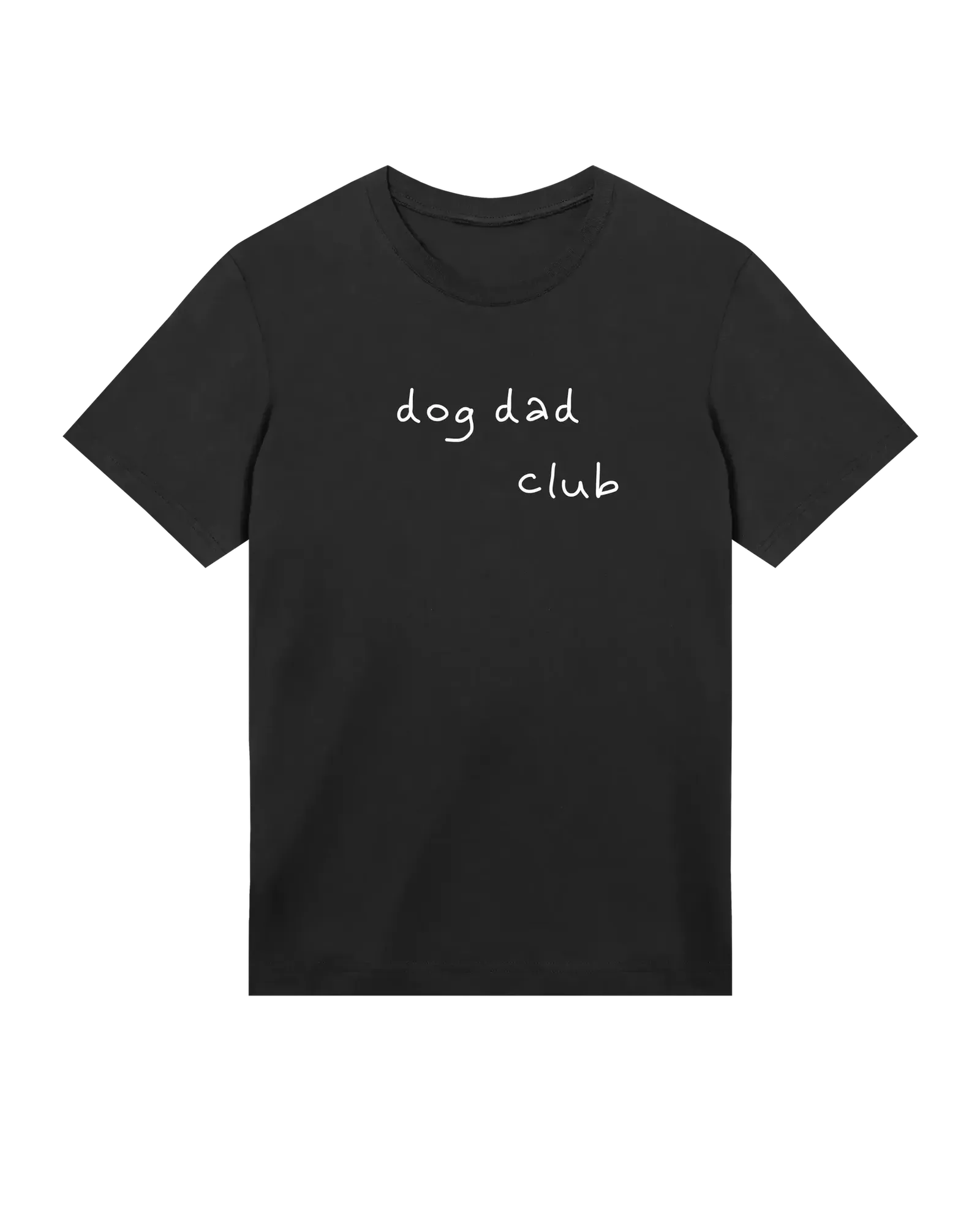 The Dog Dad® Dog Dad Club T-Shirt - Men's t-shirt in #color_black