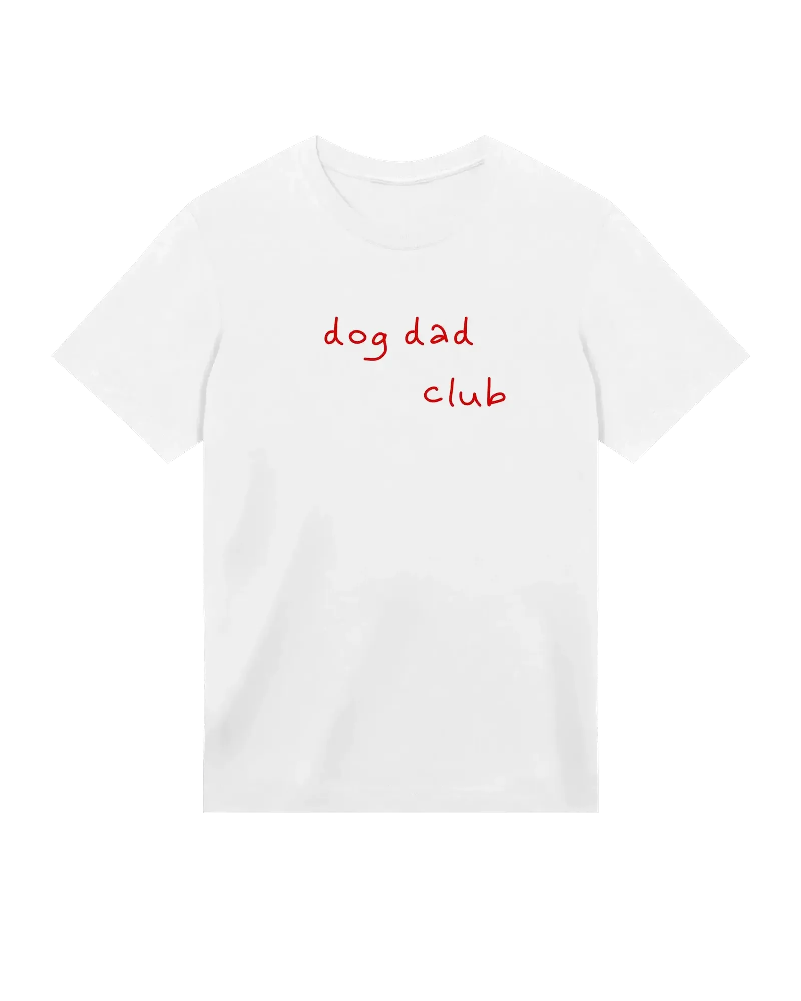The Dog Dad® Dog Dad Club T-Shirt - Men's t-shirt in #color_white