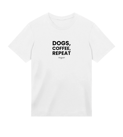 Dogs, Coffee, Repeat T-Shirt - Dog Dad t-shirt - THE DOG DAD - 