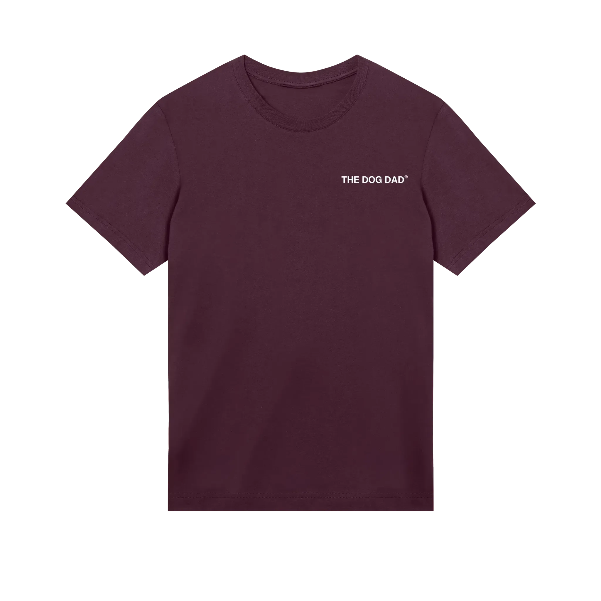 The Dog Dad® TDD Uniform T-Shirt - Dog Dad t-shirt in #color_maroon