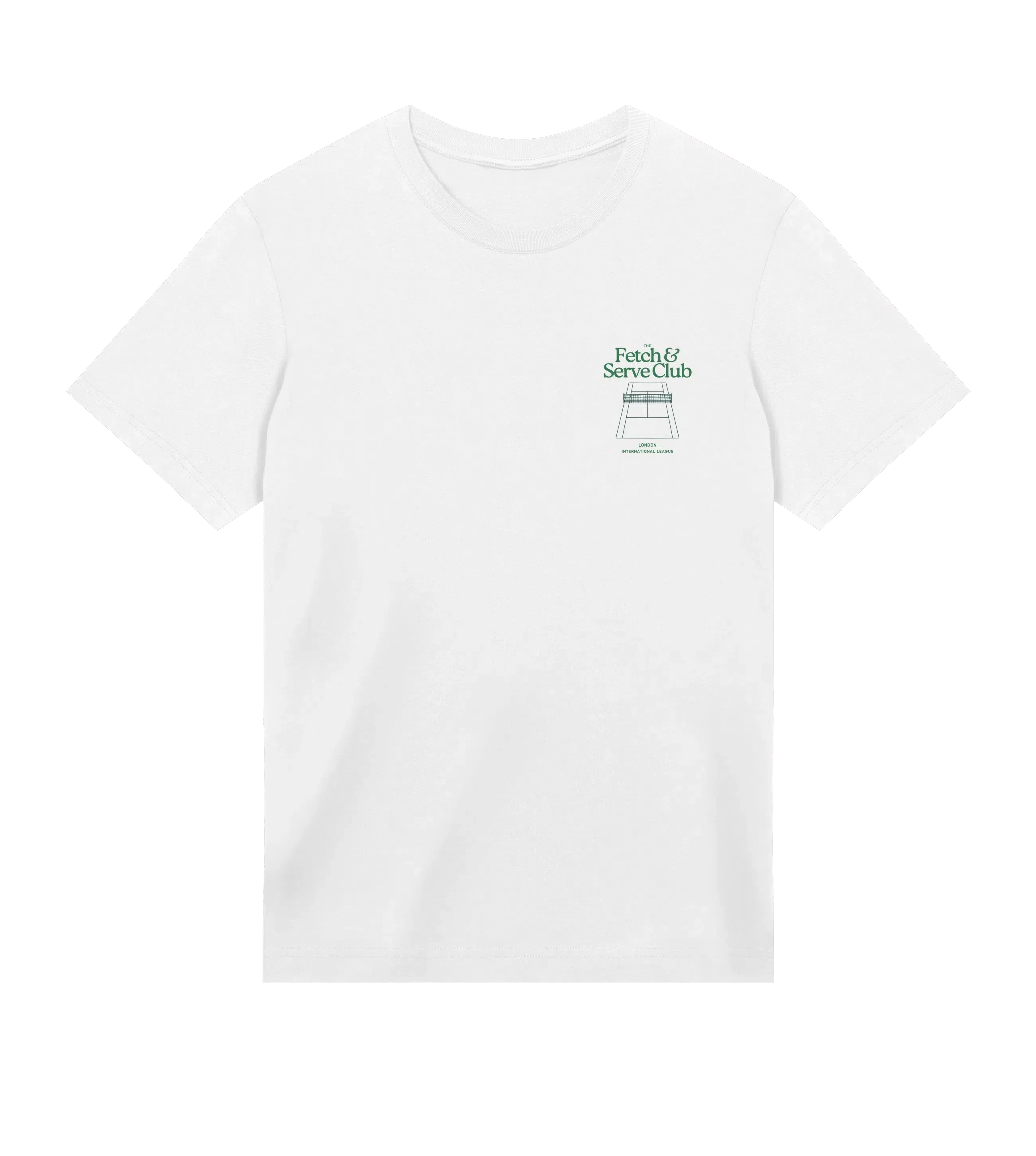 The Dog Dad® Fetch & Serve T-Shirt - Dog Dad t-shirt in #color_white