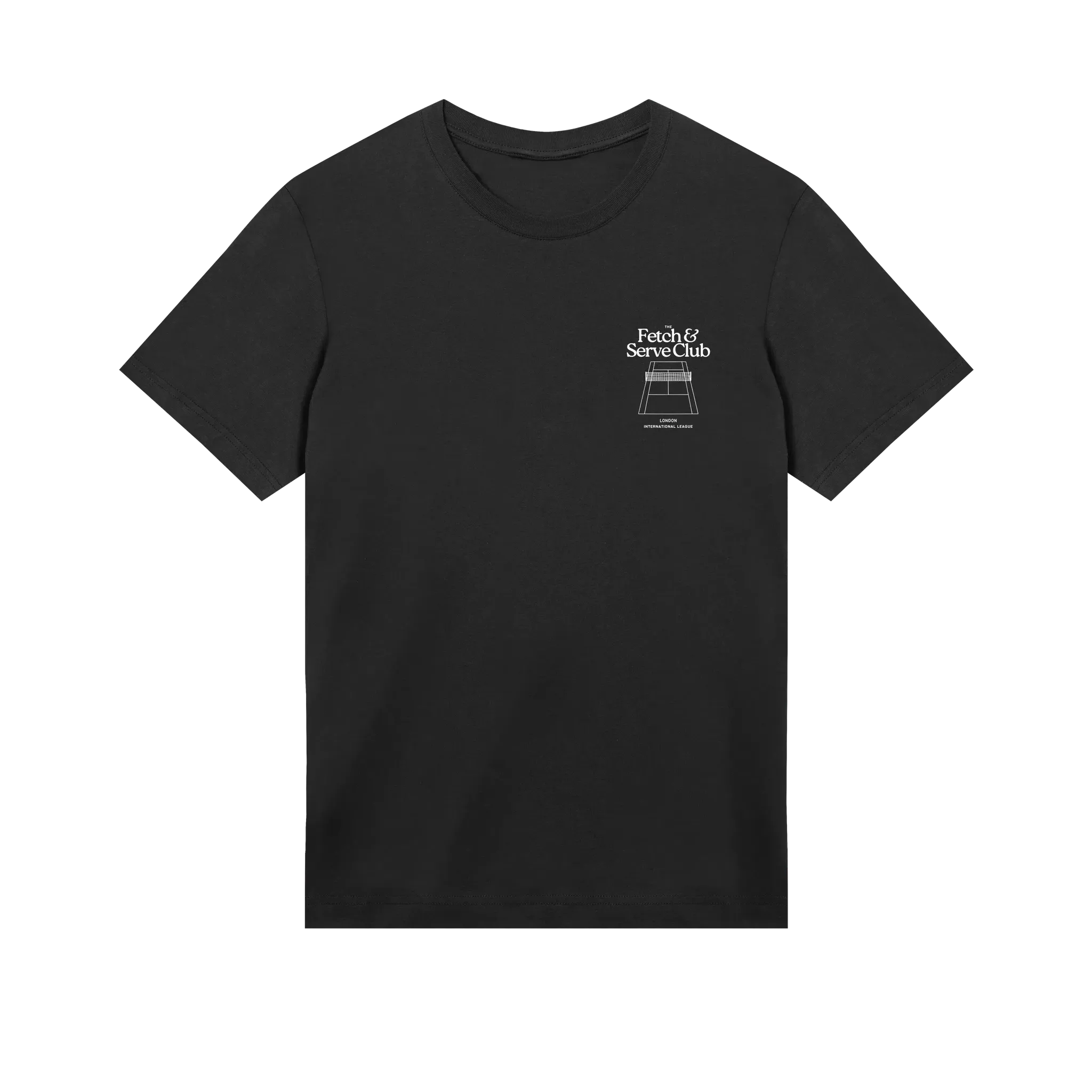 The Dog Dad® Fetch & Serve T-Shirt - Dog Dad t-shirt in #color_black