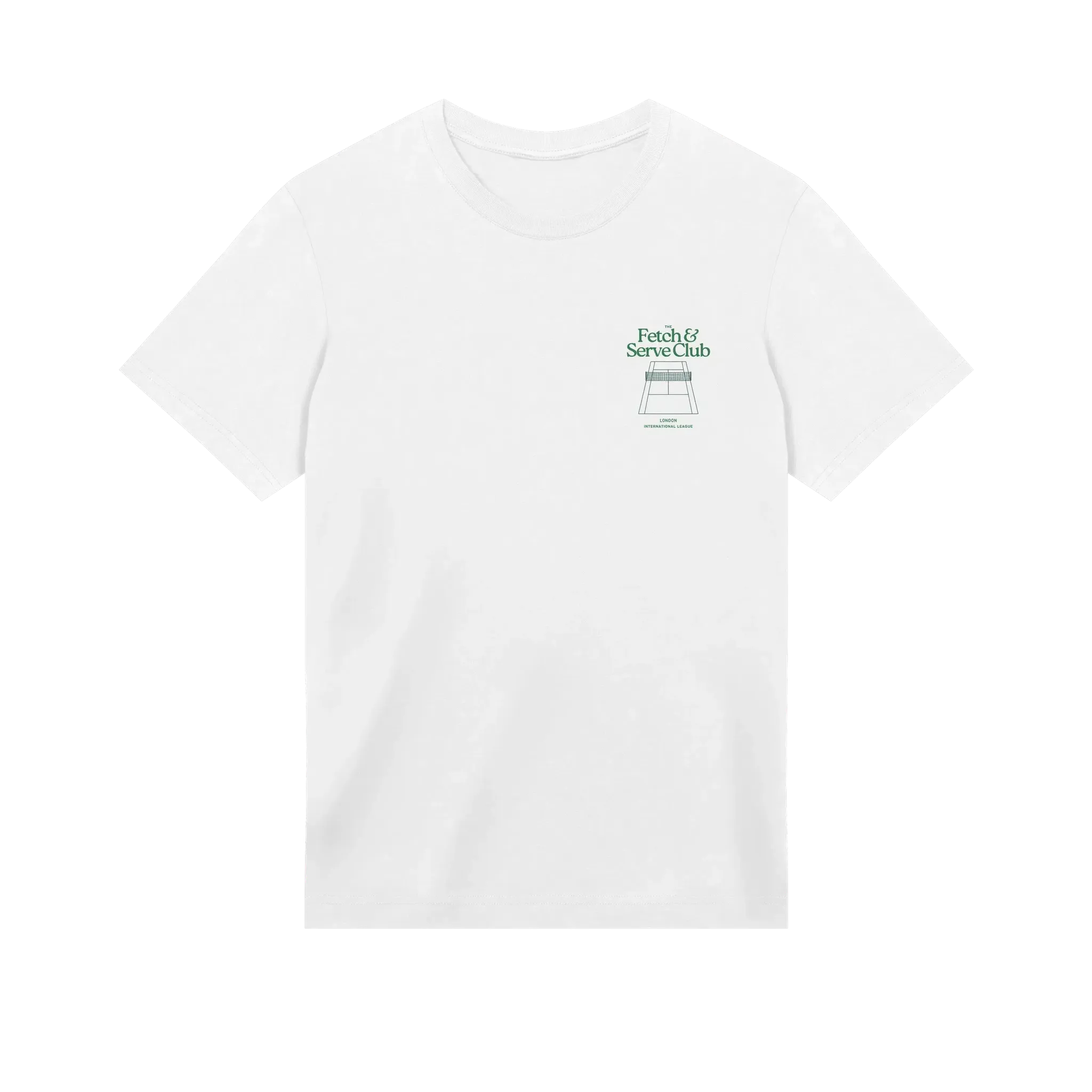 The Dog Dad® Fetch & Serve T-Shirt - Dog Dad t-shirt in #color_white