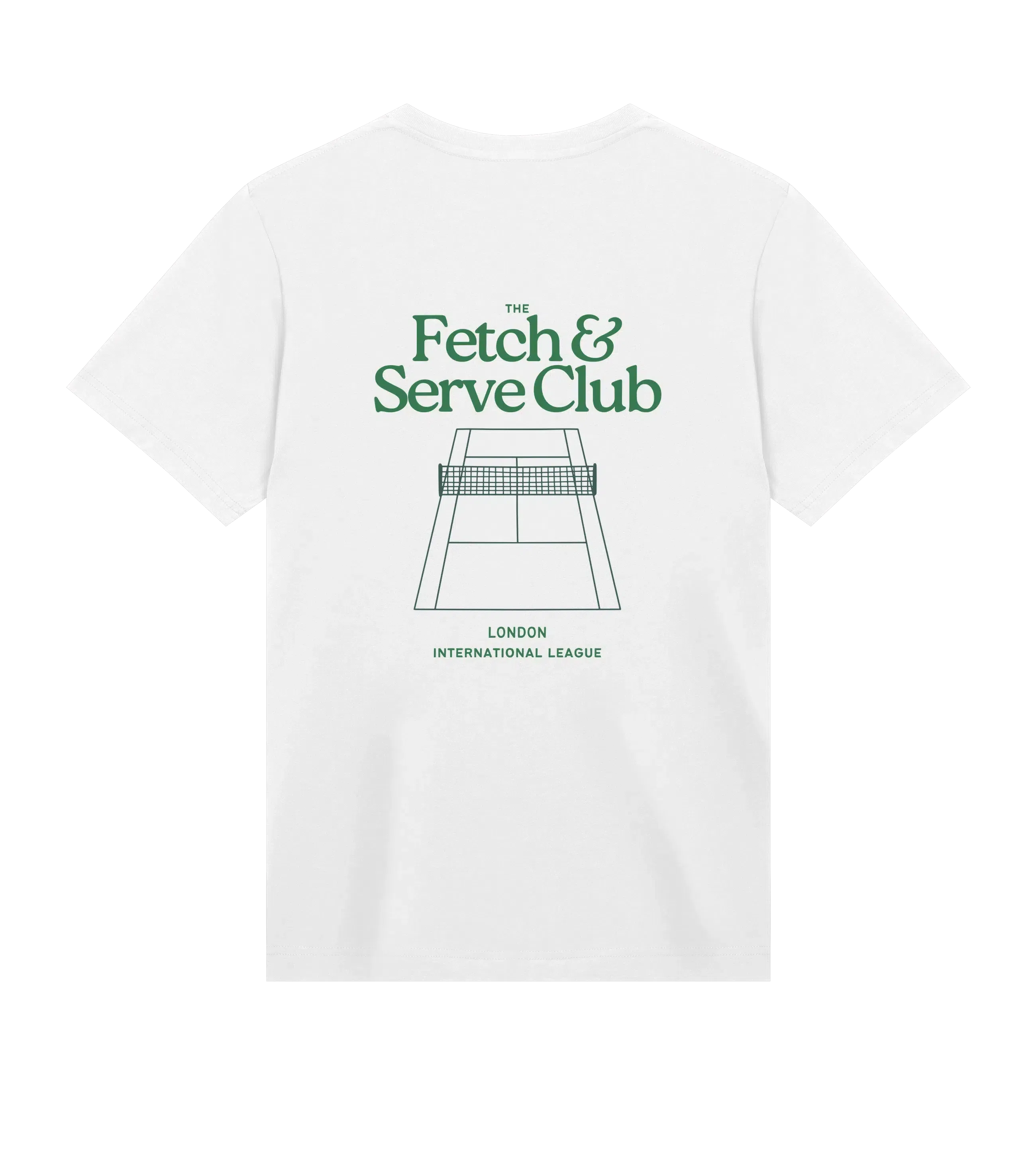 The Dog Dad® Fetch & Serve T-Shirt - Dog Dad t-shirt in #color_white