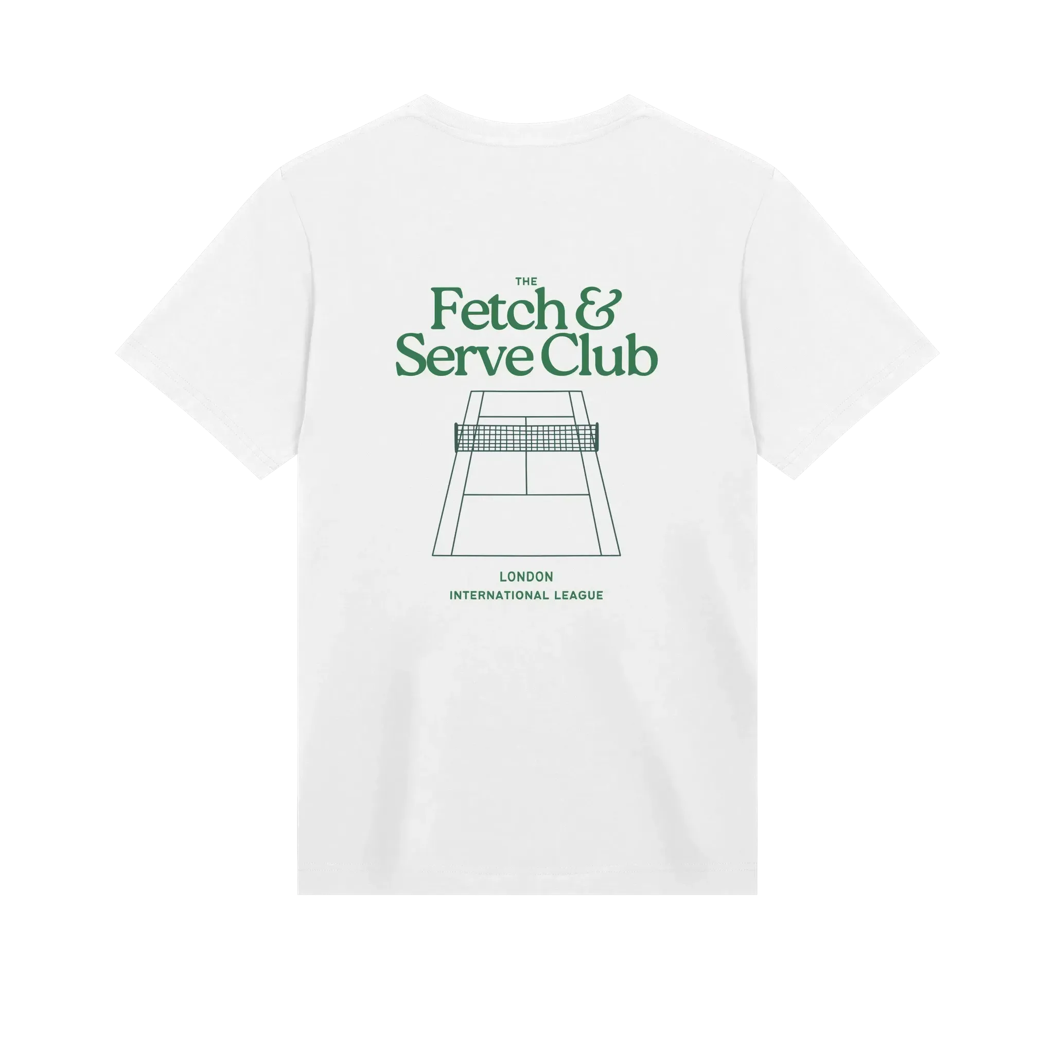The Dog Dad® Fetch & Serve T-Shirt - Dog Dad t-shirt in #color_white