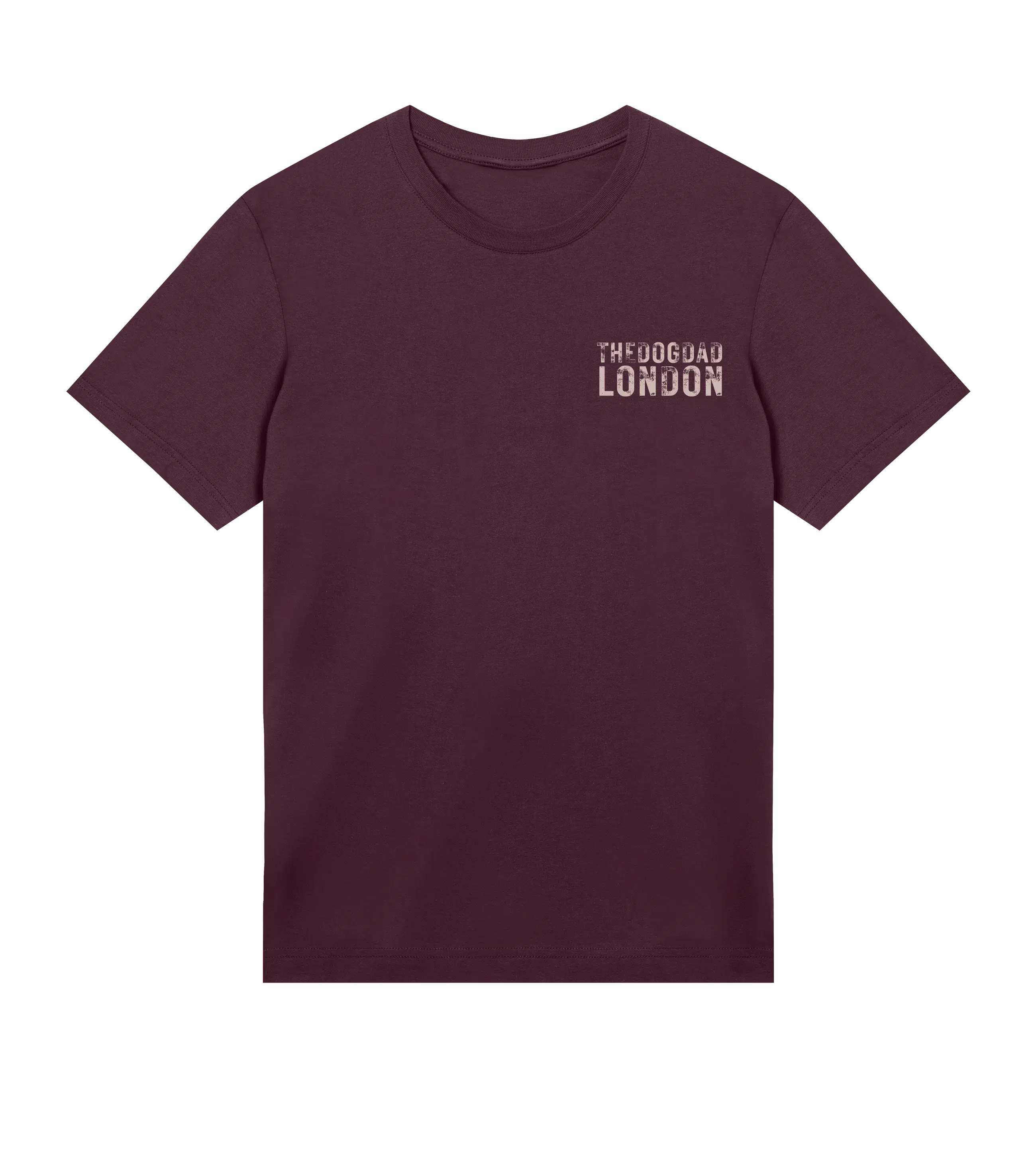 London T-Shirt - Dog Dad t-shirt - THE DOG DAD - #color_maroon