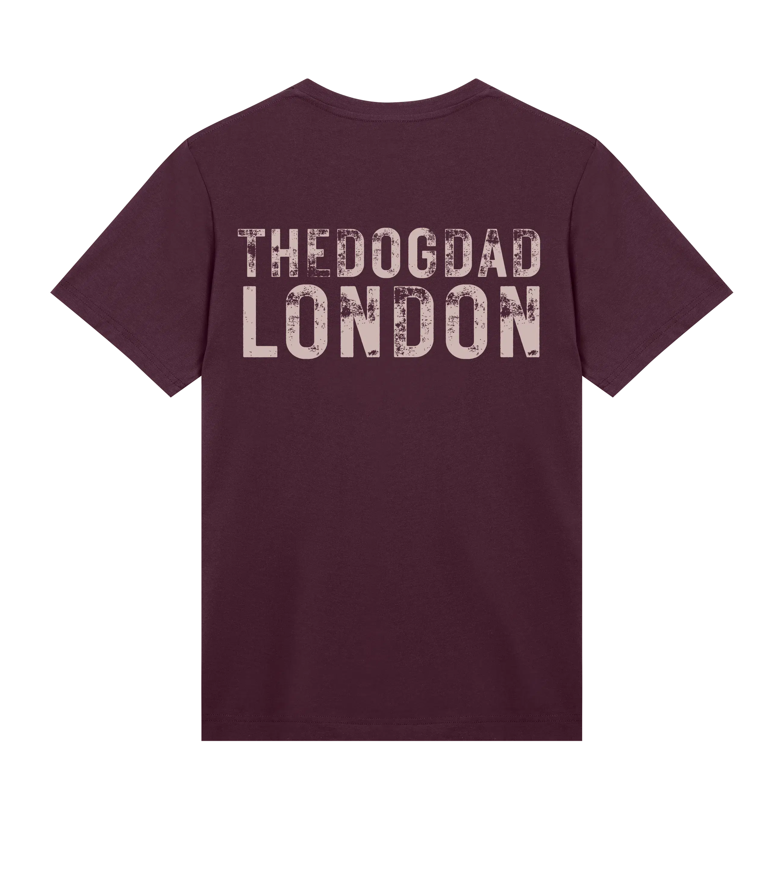 London T-Shirt - Dog Dad t-shirt - THE DOG DAD - #color_maroon