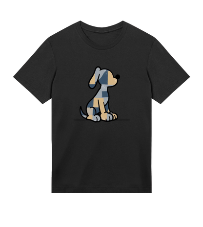 The Dog Dad®  Patch T-Shirt - Dog Dad t-shirt in 