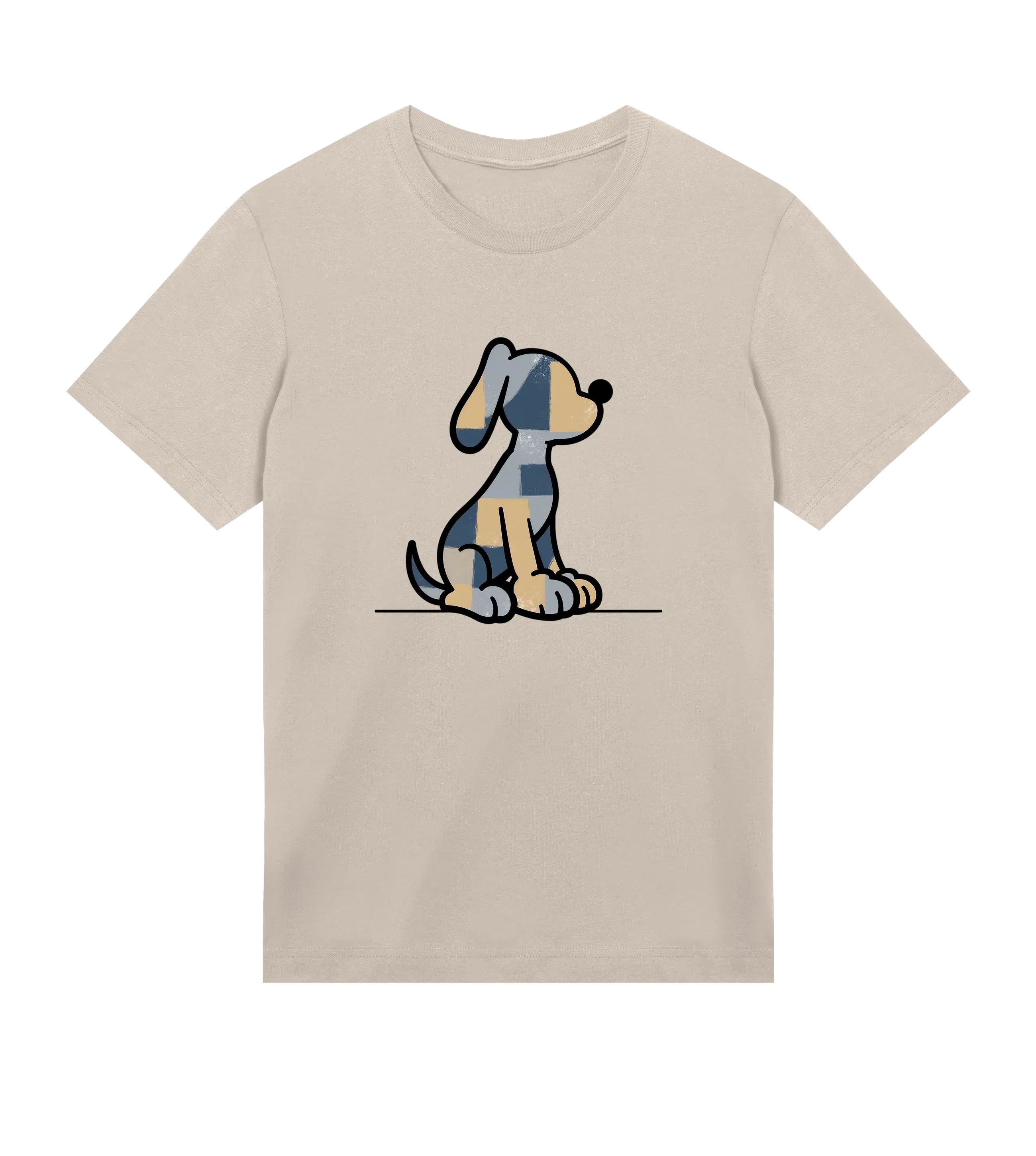 The Dog Dad®  Patch T-Shirt - Dog Dad t-shirt in 