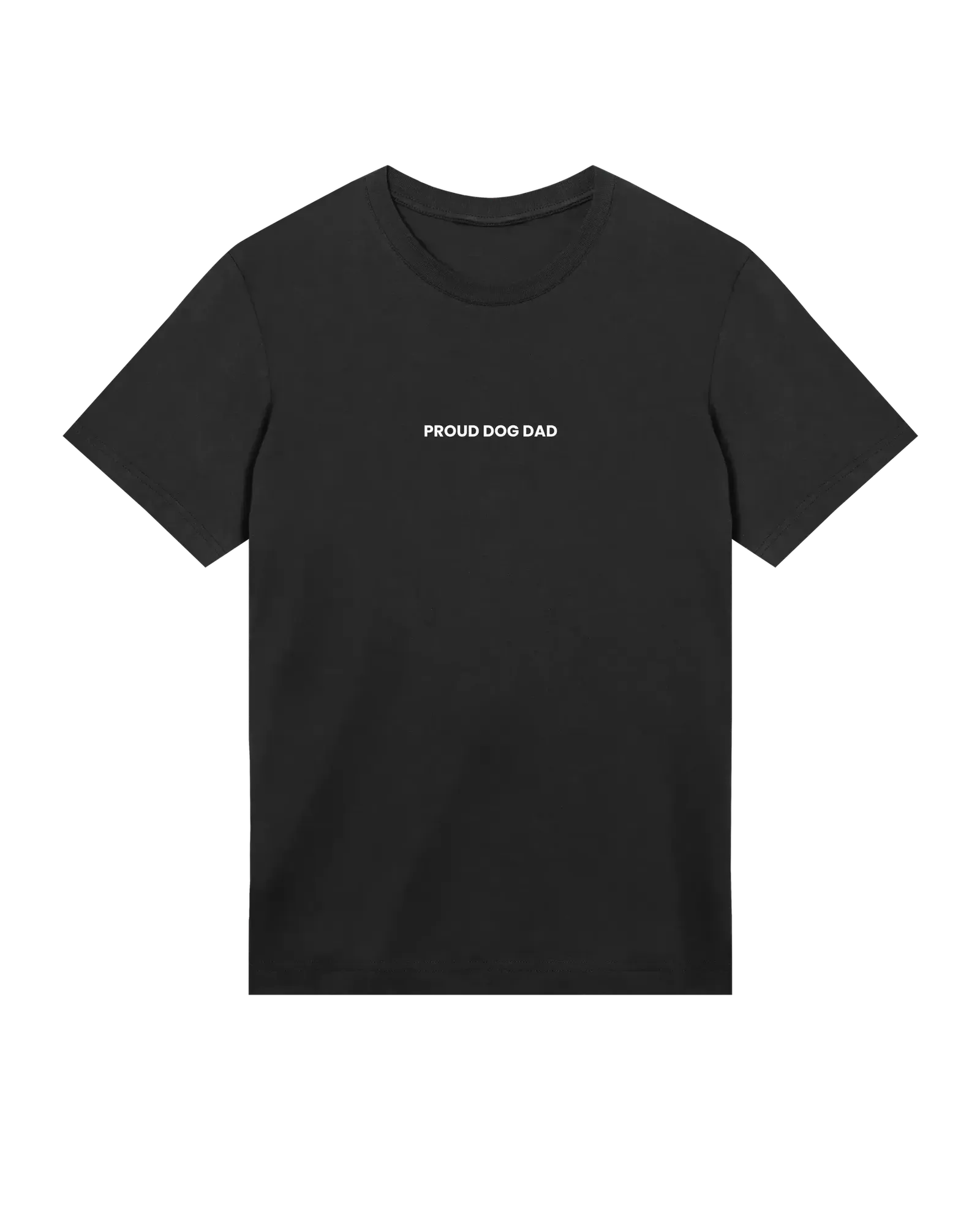 The Dog Dad® Proud Dog Dad T-Shirt - Dog Dad t-shirt in #color_black