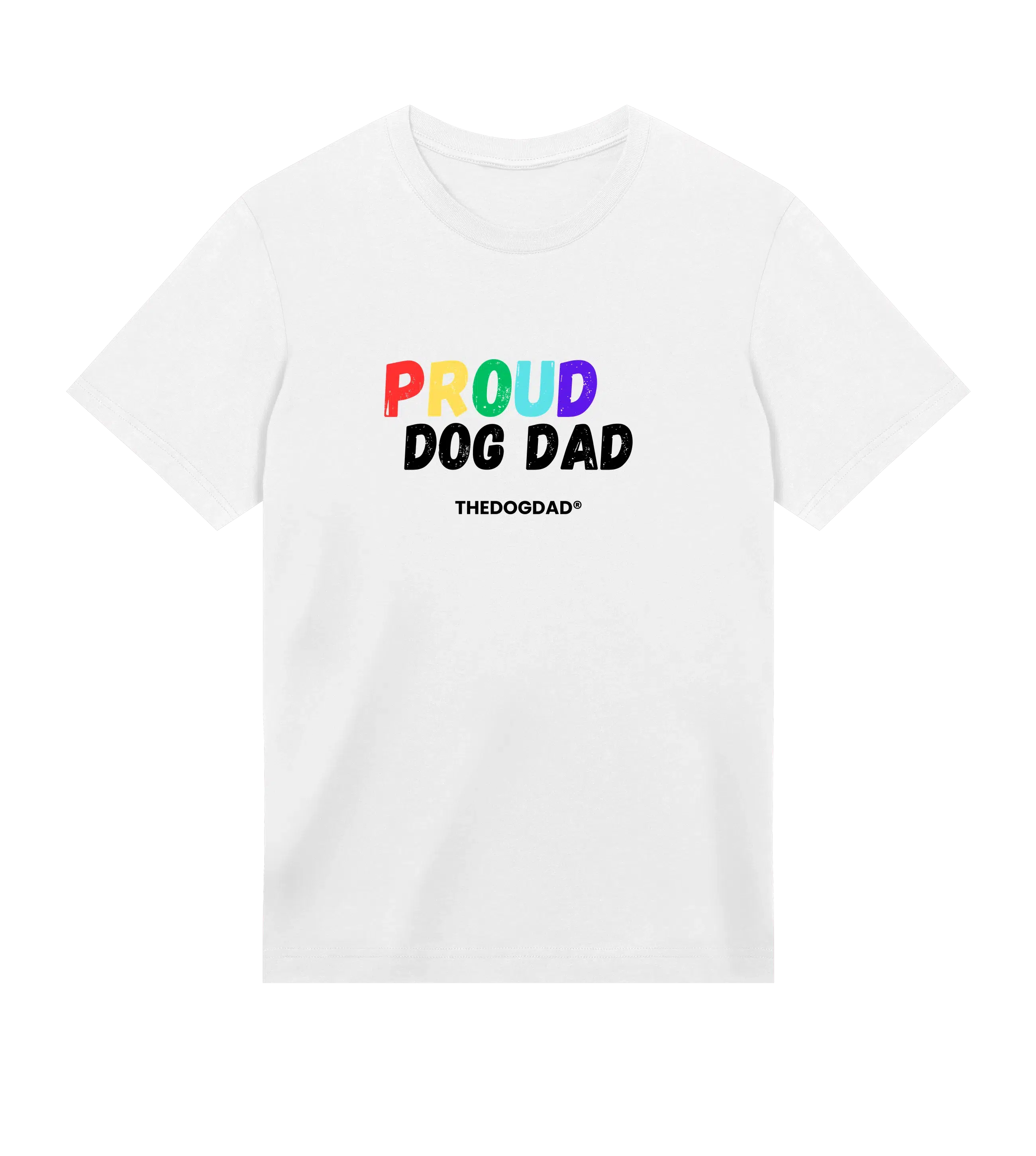 Proud Dog Dad T-Shirt - Dog Dad t-shirt - THE DOG DAD - #color_white