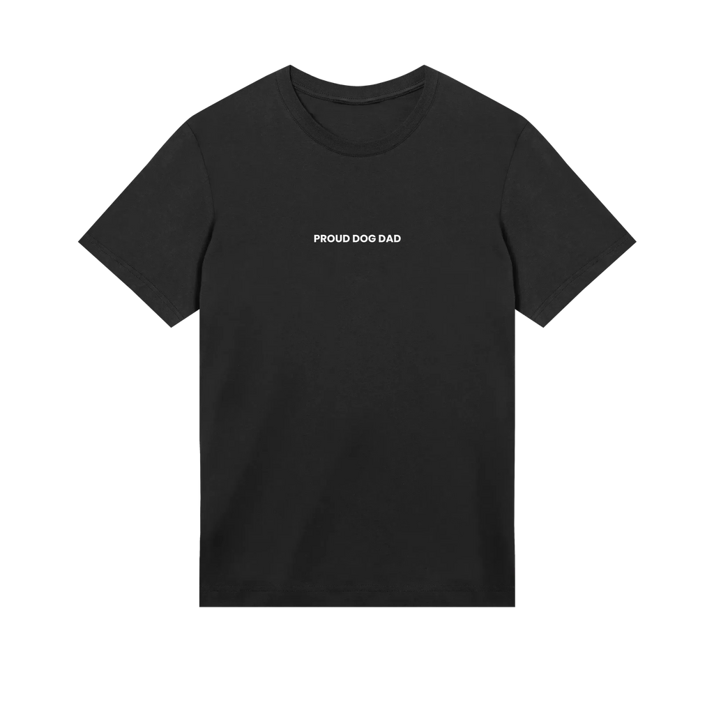 The Dog Dad® Proud Dog Dad T-Shirt - Dog Dad t-shirt in #color_black