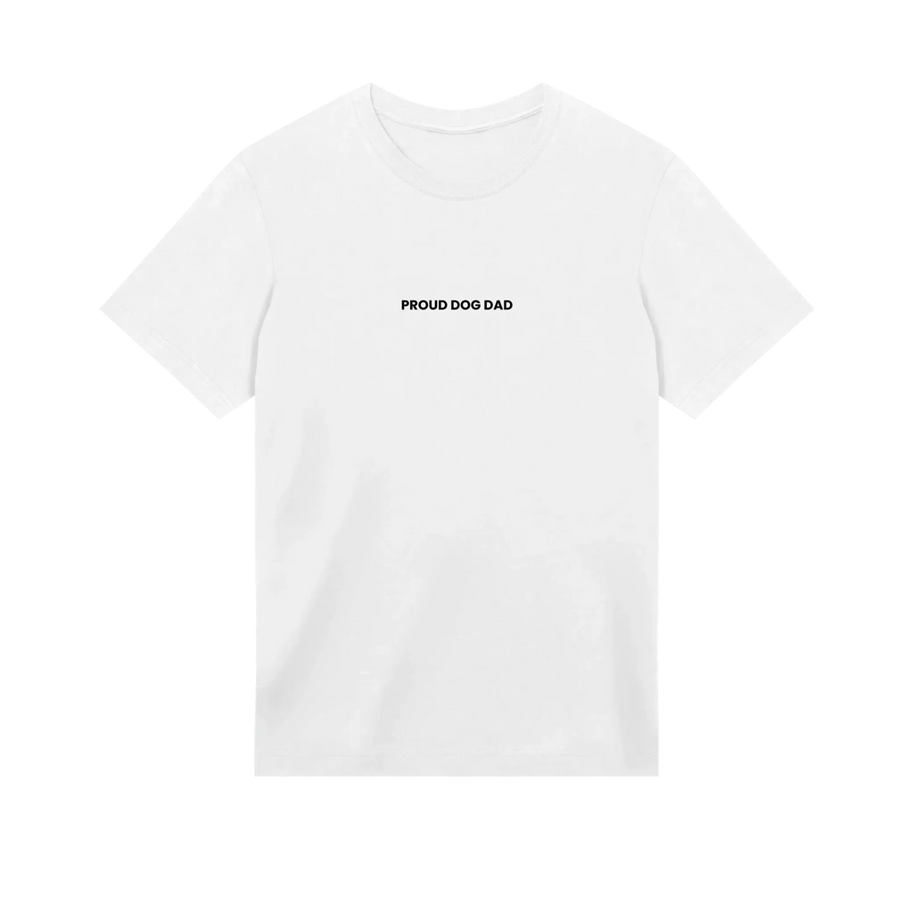 The Dog Dad® Proud Dog Dad T-Shirt - Dog Dad t-shirt in #color_white