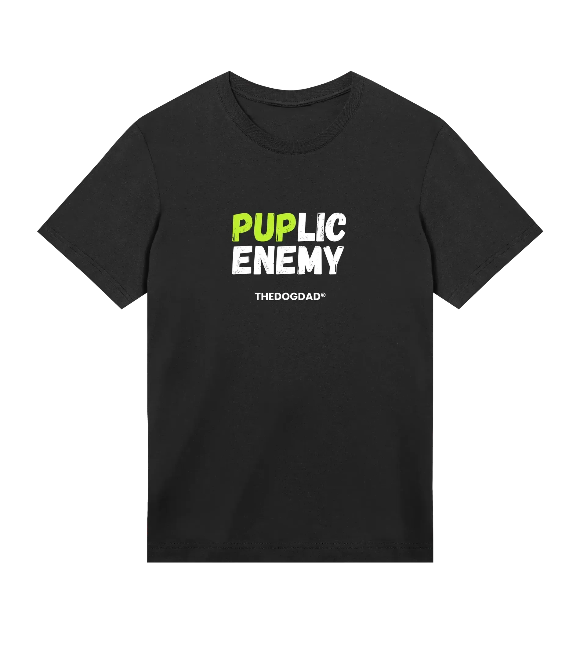 Puplic Enemy T-Shirt - Dog Dad t-shirt - THE DOG DAD - #color_black