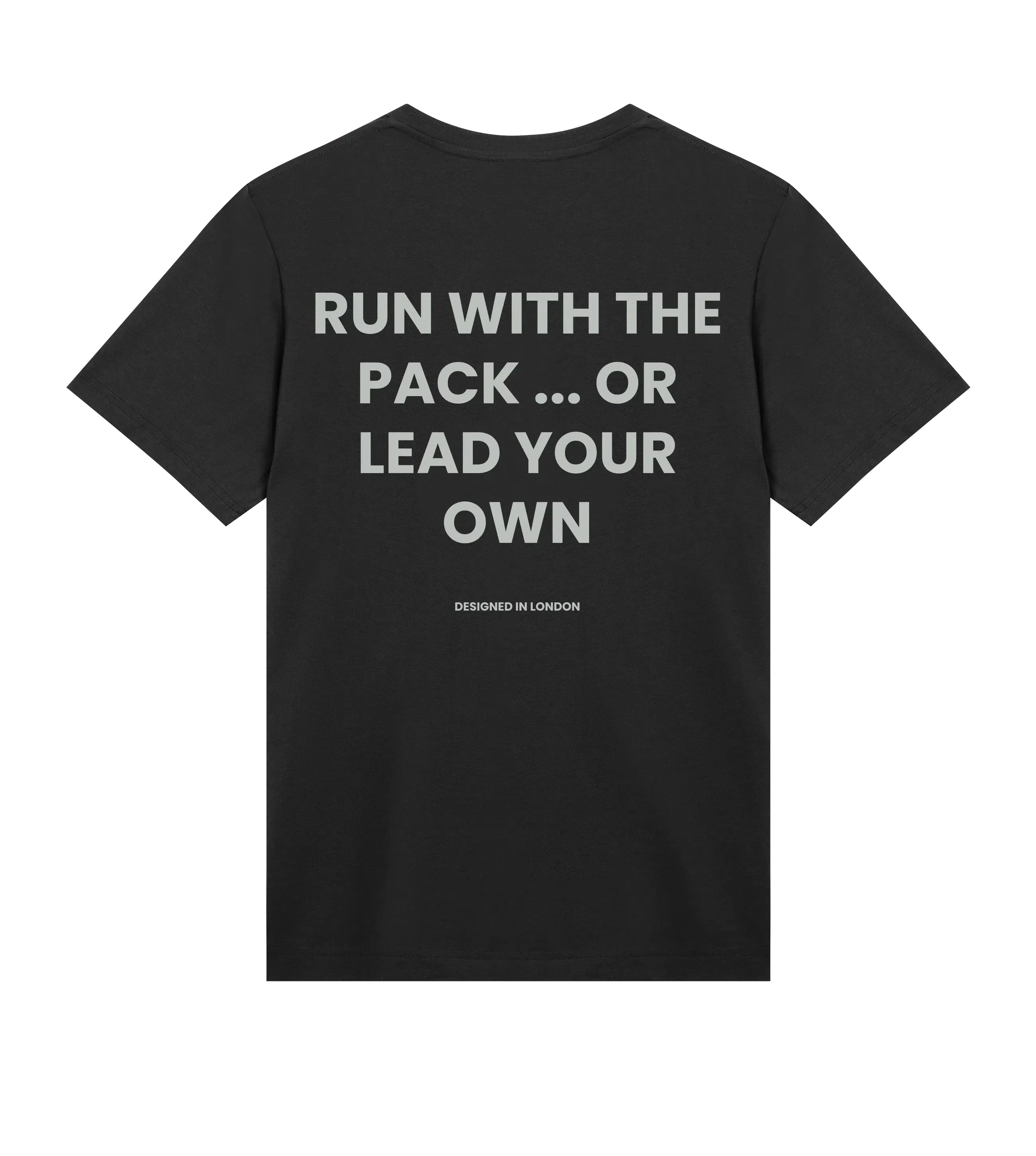 The Dog Dad® Run With The Pack T-Shirt - Dog Dad t-shirt in #color_black