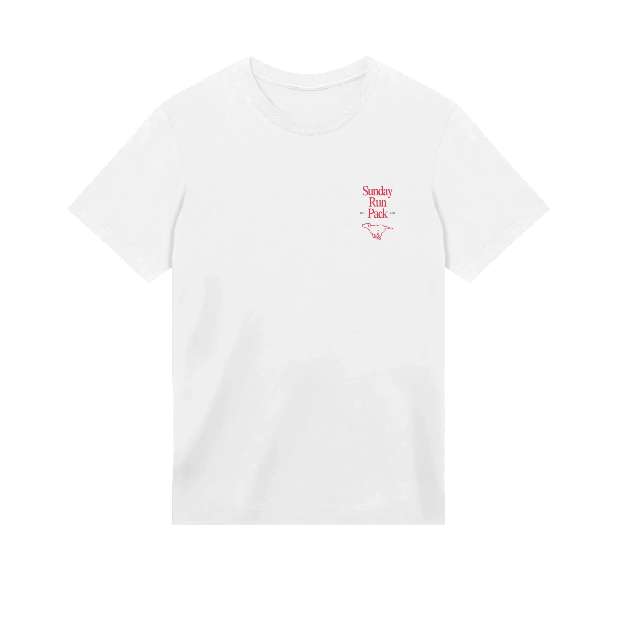 The Dog Dad® Sunday Run Club T-Shirt - Dog Dad t-shirt in #color_white