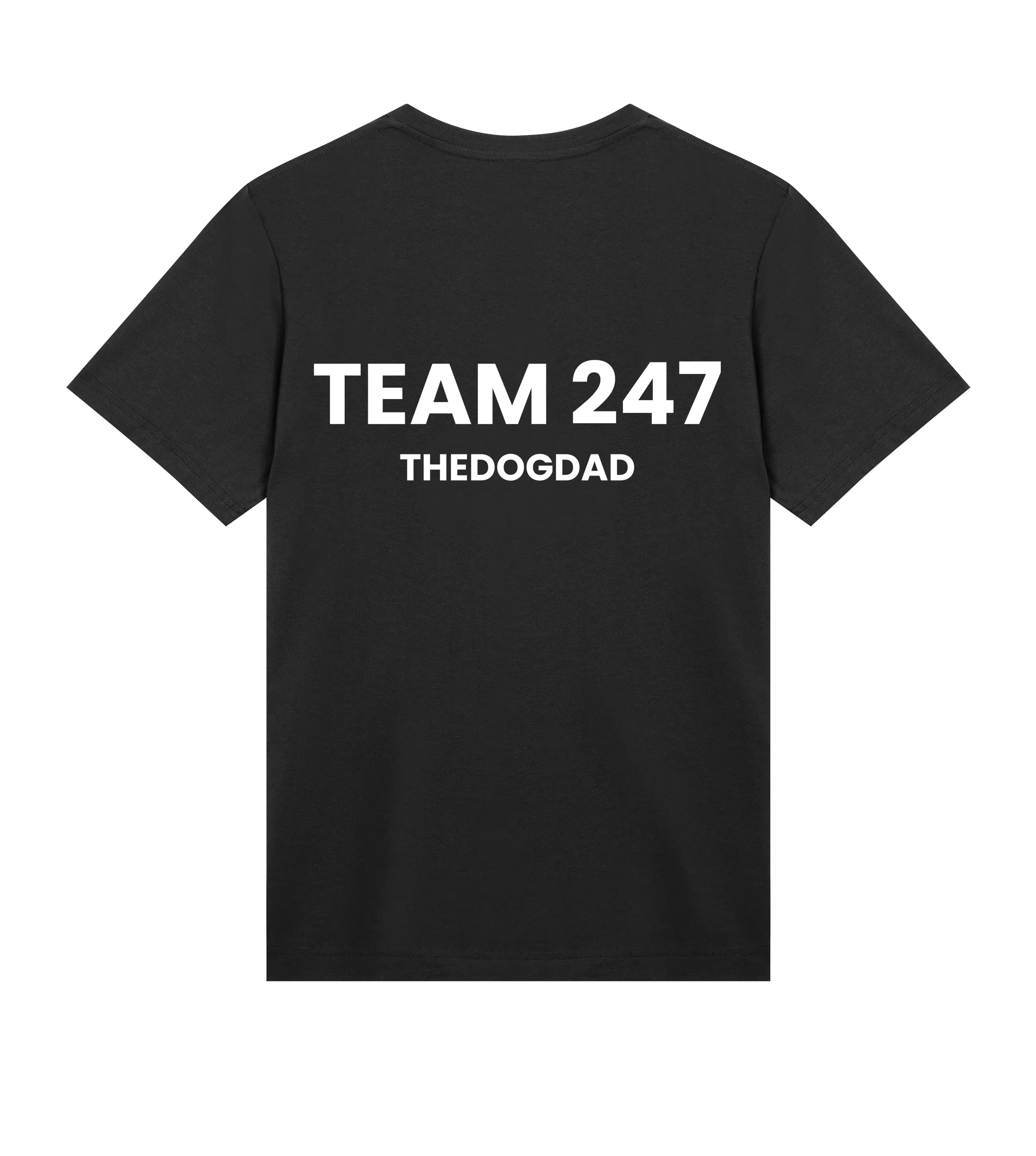 Team 247 T-Shirt - Dog Dad t-shirt - THE DOG DAD - #color_black