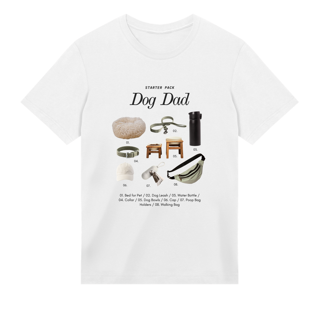 Dog Dad Starter Pack Tee