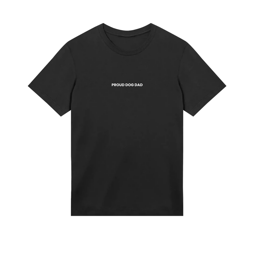 The Dog Dad® Proud Dog Dad T-Shirt - Dog Dad t-shirt in #color_black