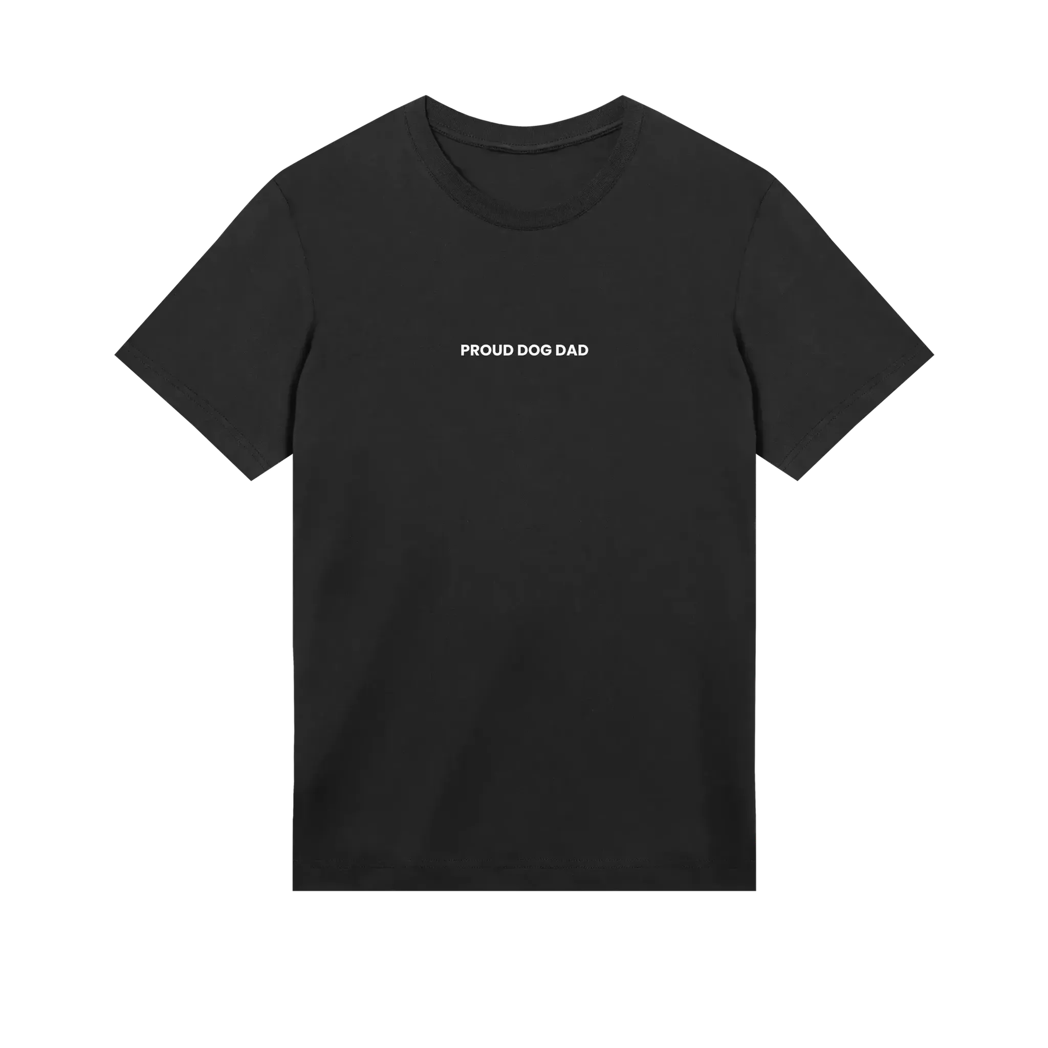 The Dog Dad® Proud Dog Dad T-Shirt - Dog Dad t-shirt in #color_black