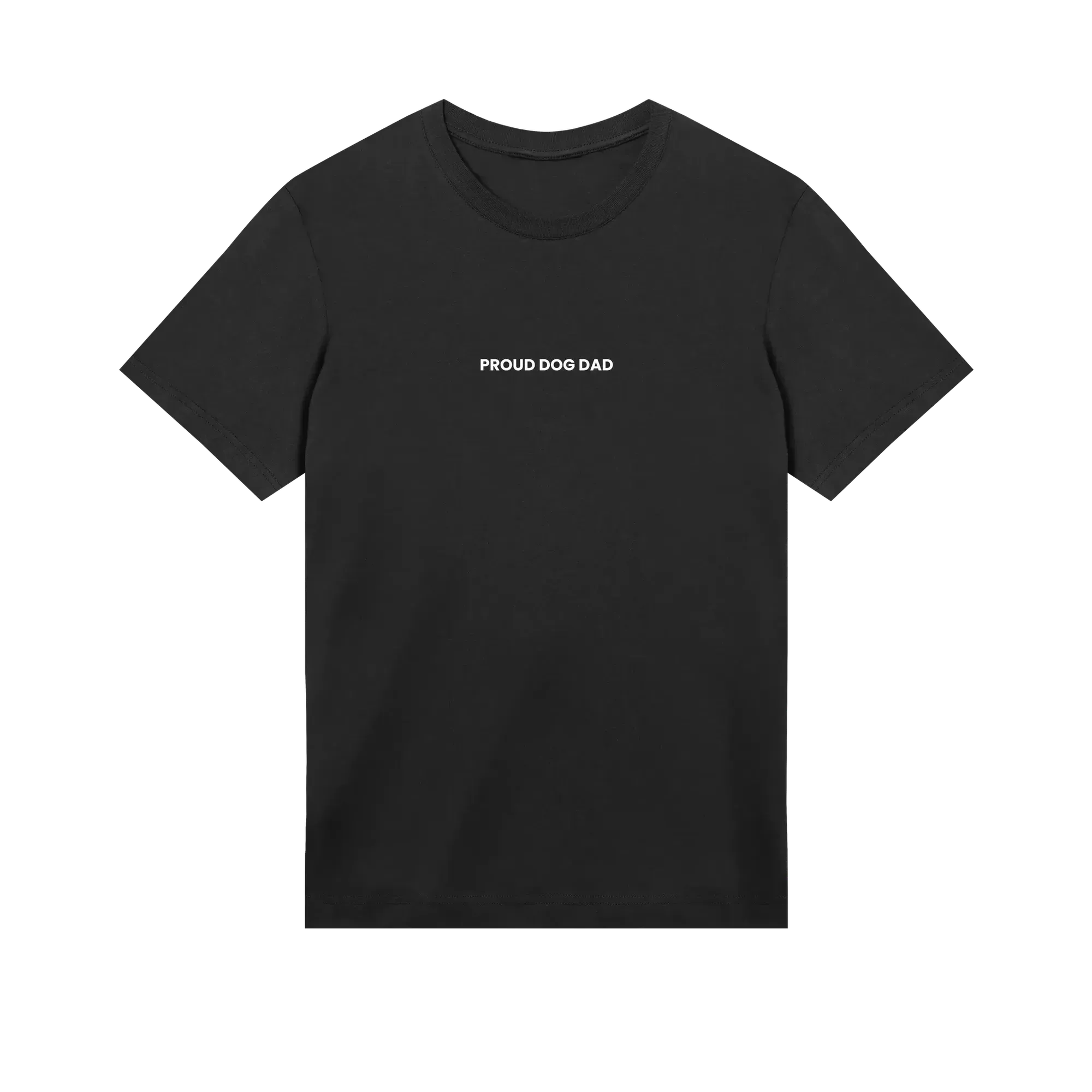 The Dog Dad® Proud Dog Dad T-Shirt - Dog Dad t-shirt in #color_black