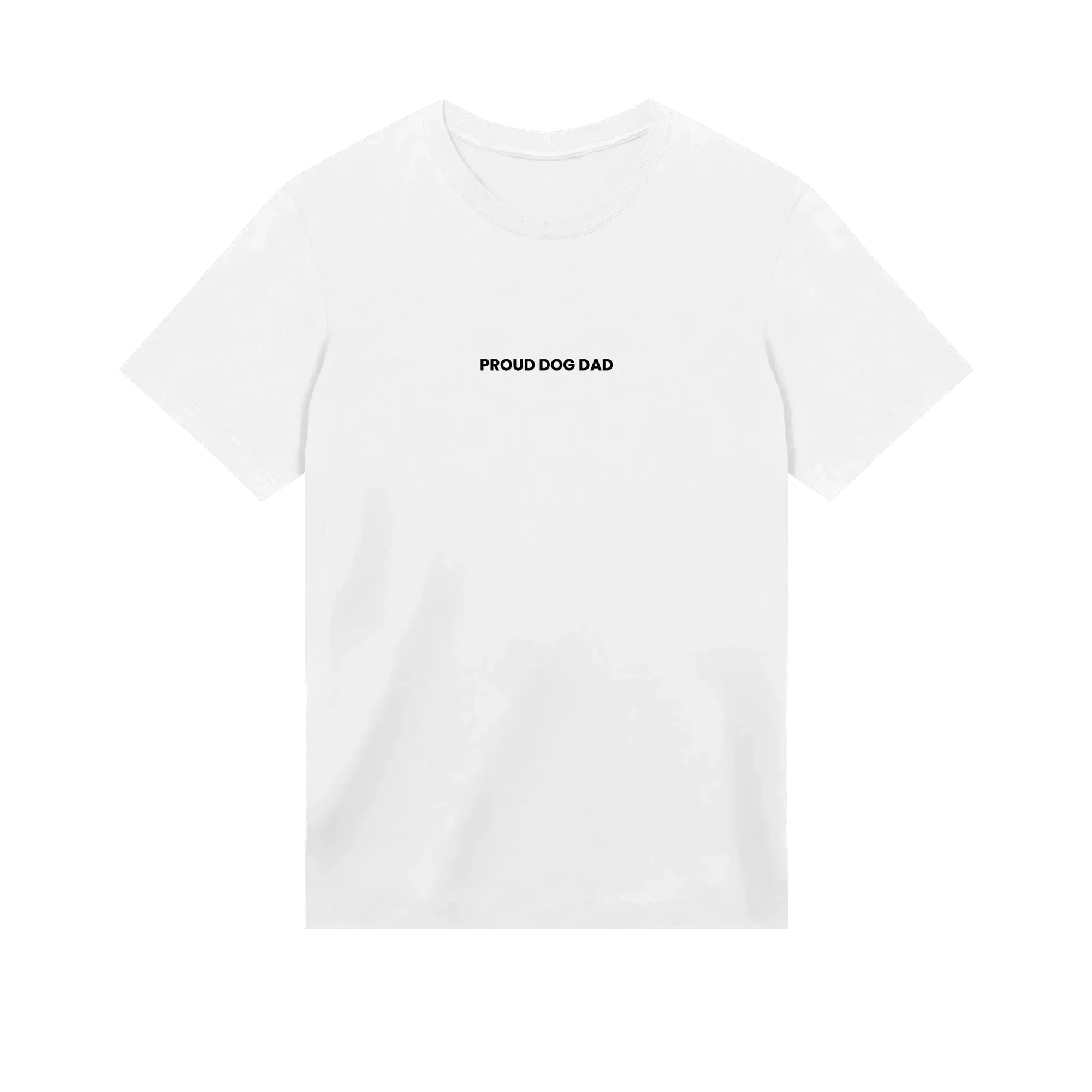 The Dog Dad® Proud Dog Dad T-Shirt - Dog Dad t-shirt in #color_white