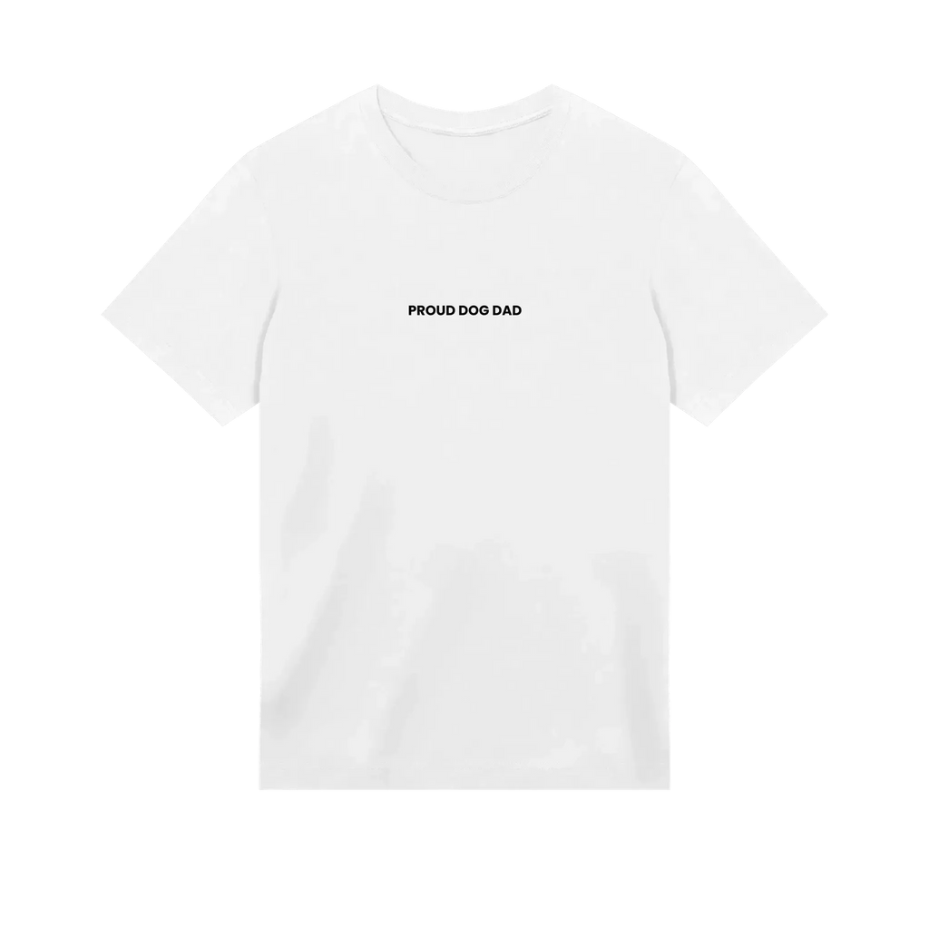 The Dog Dad® Proud Dog Dad T-Shirt - Dog Dad t-shirt in #color_white