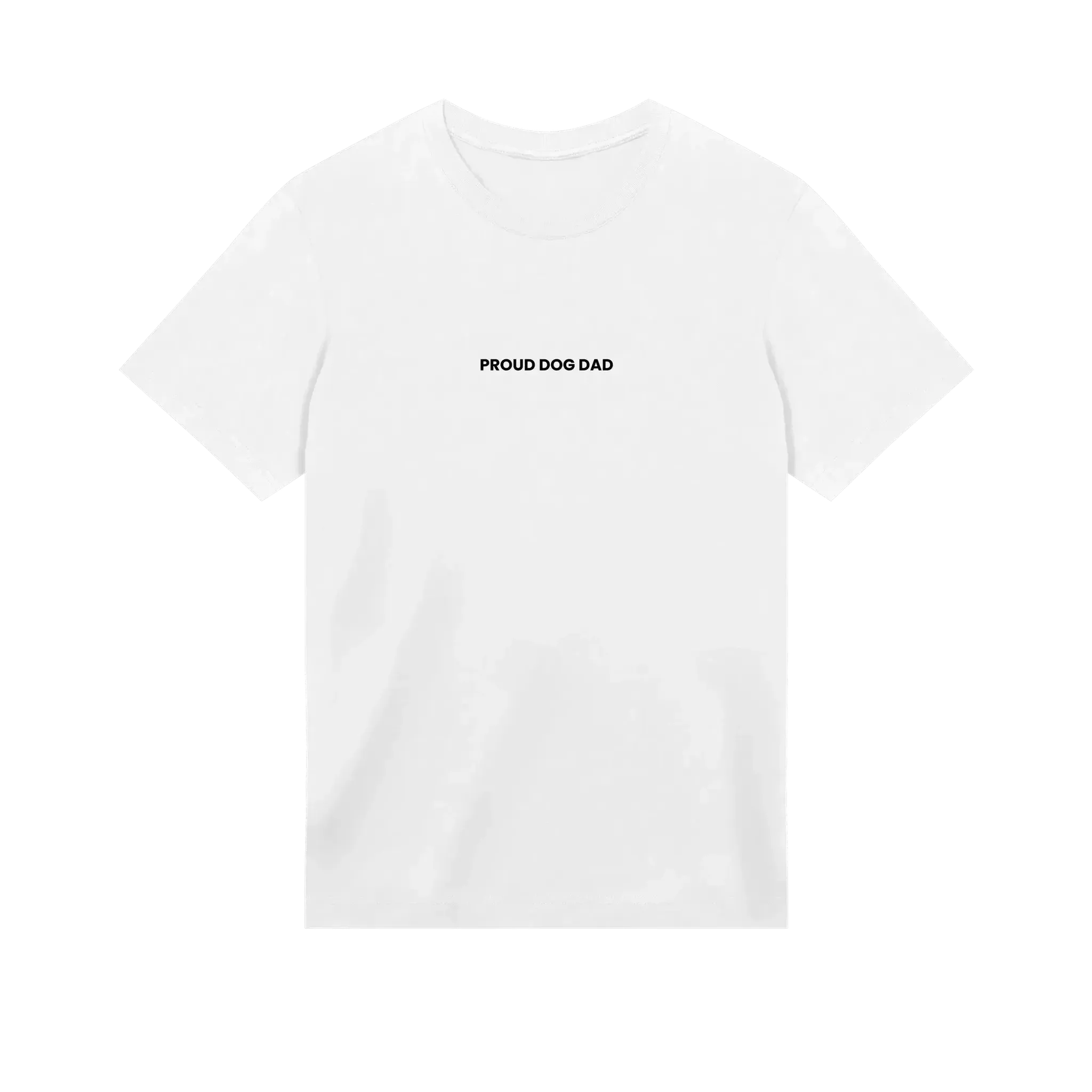 The Dog Dad® Proud Dog Dad T-Shirt - Dog Dad t-shirt in #color_white
