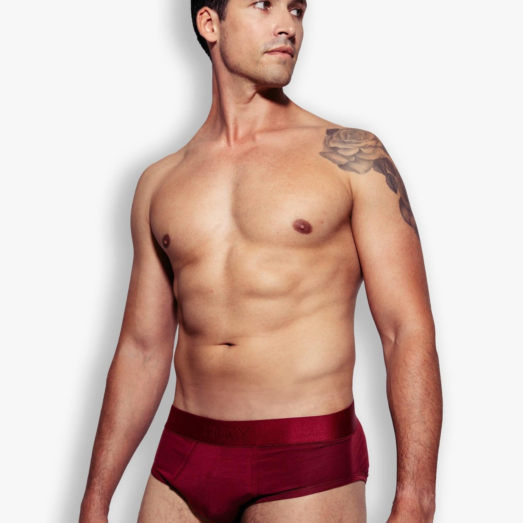 The Unit Underwear Brief | Burgundy
