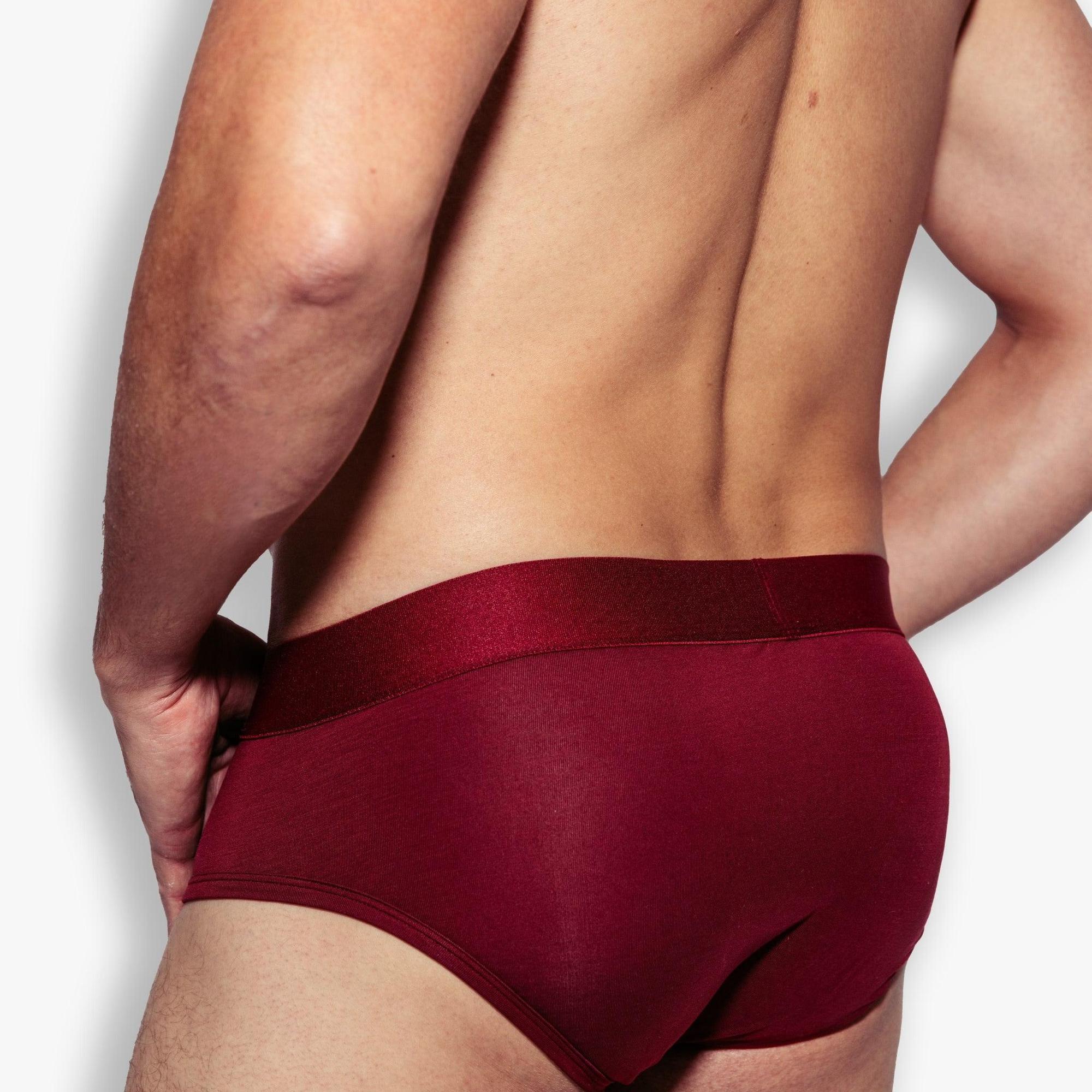 The Unit Underwear Brief | Burgundy