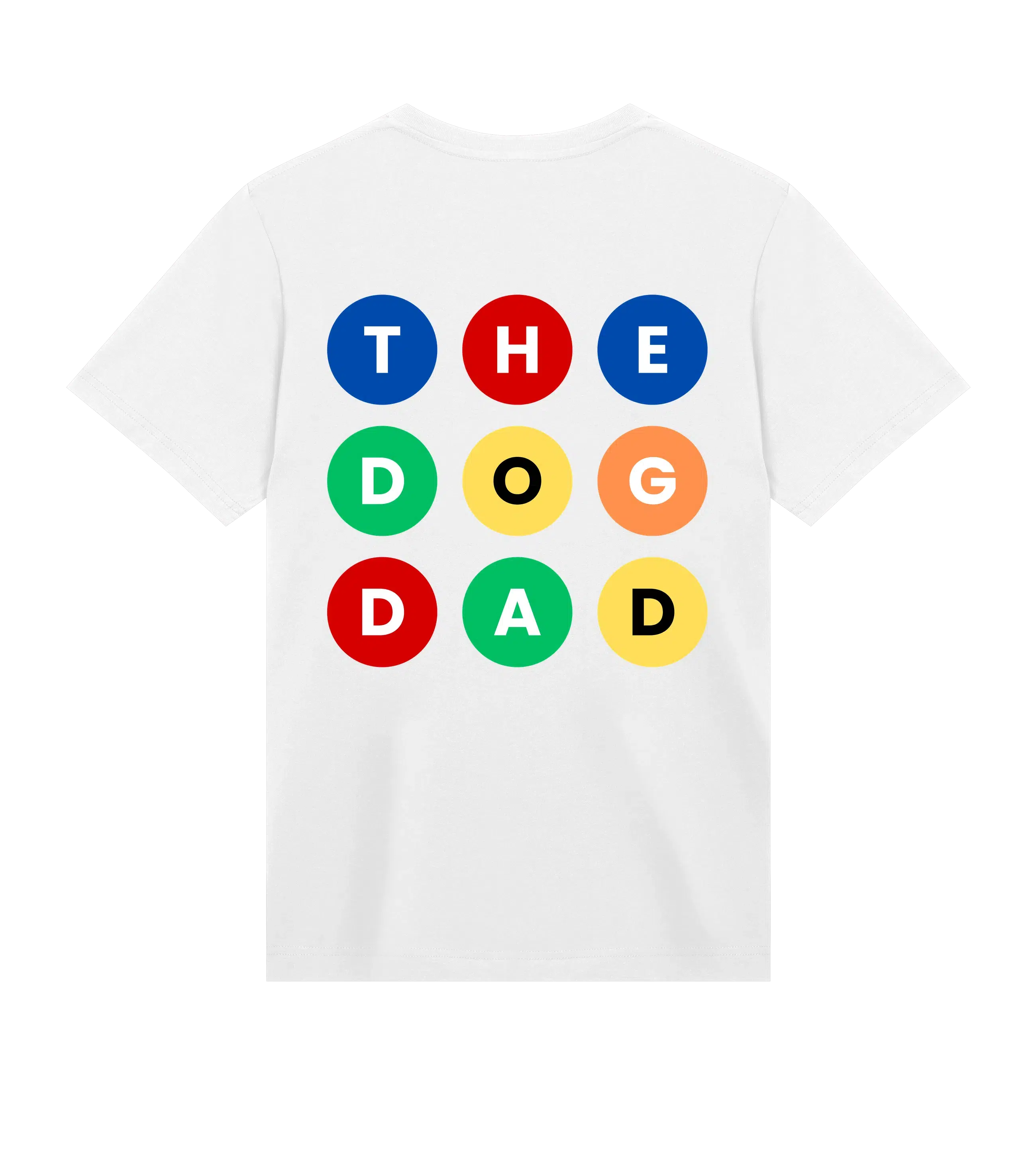 Underground T-Shirt - Dog Dad t-shirt - THE DOG DAD - #color_white