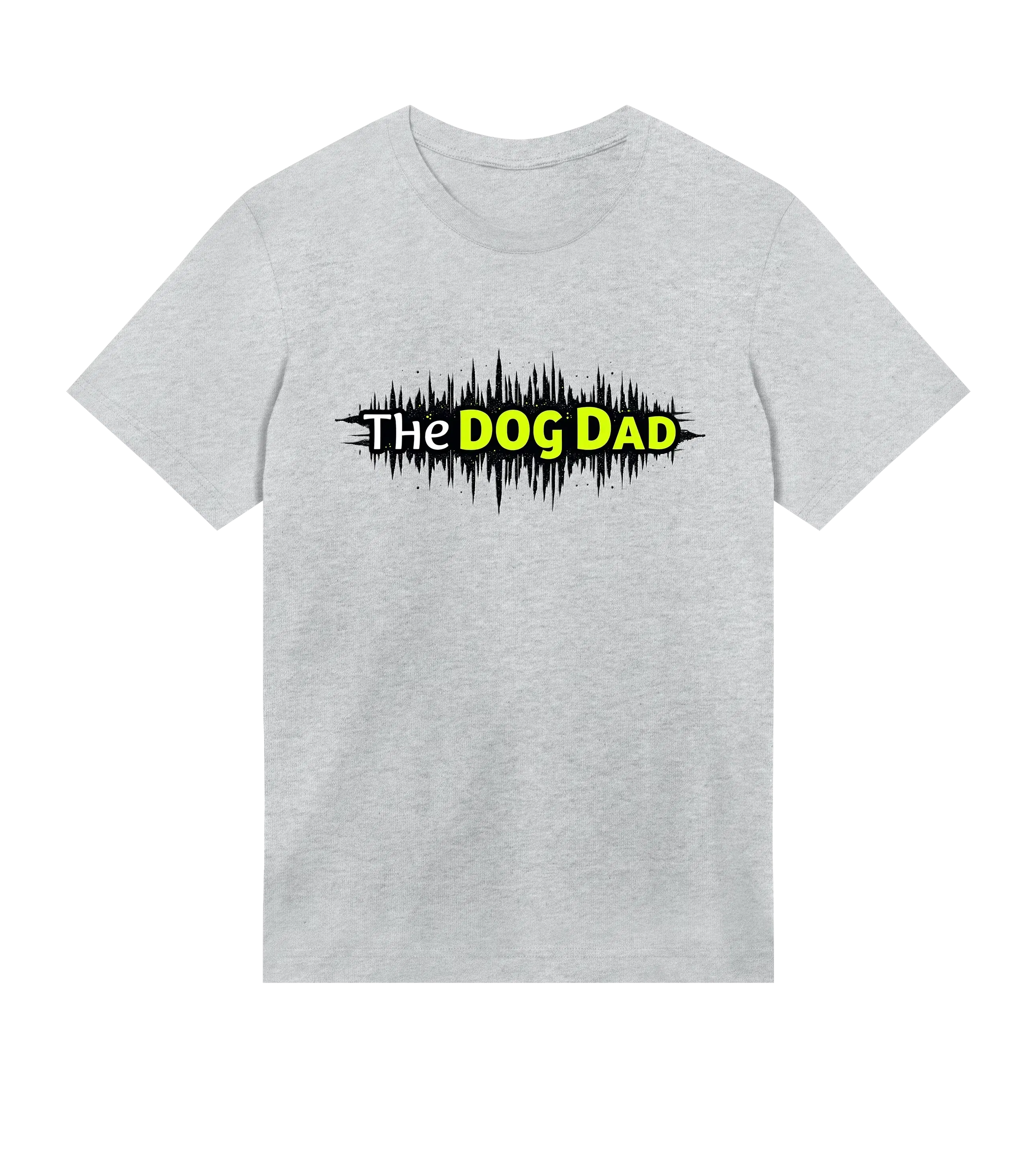 Wave T-Shirt - Dog Dad t-shirt - THE DOG DAD - #color_grey_melange