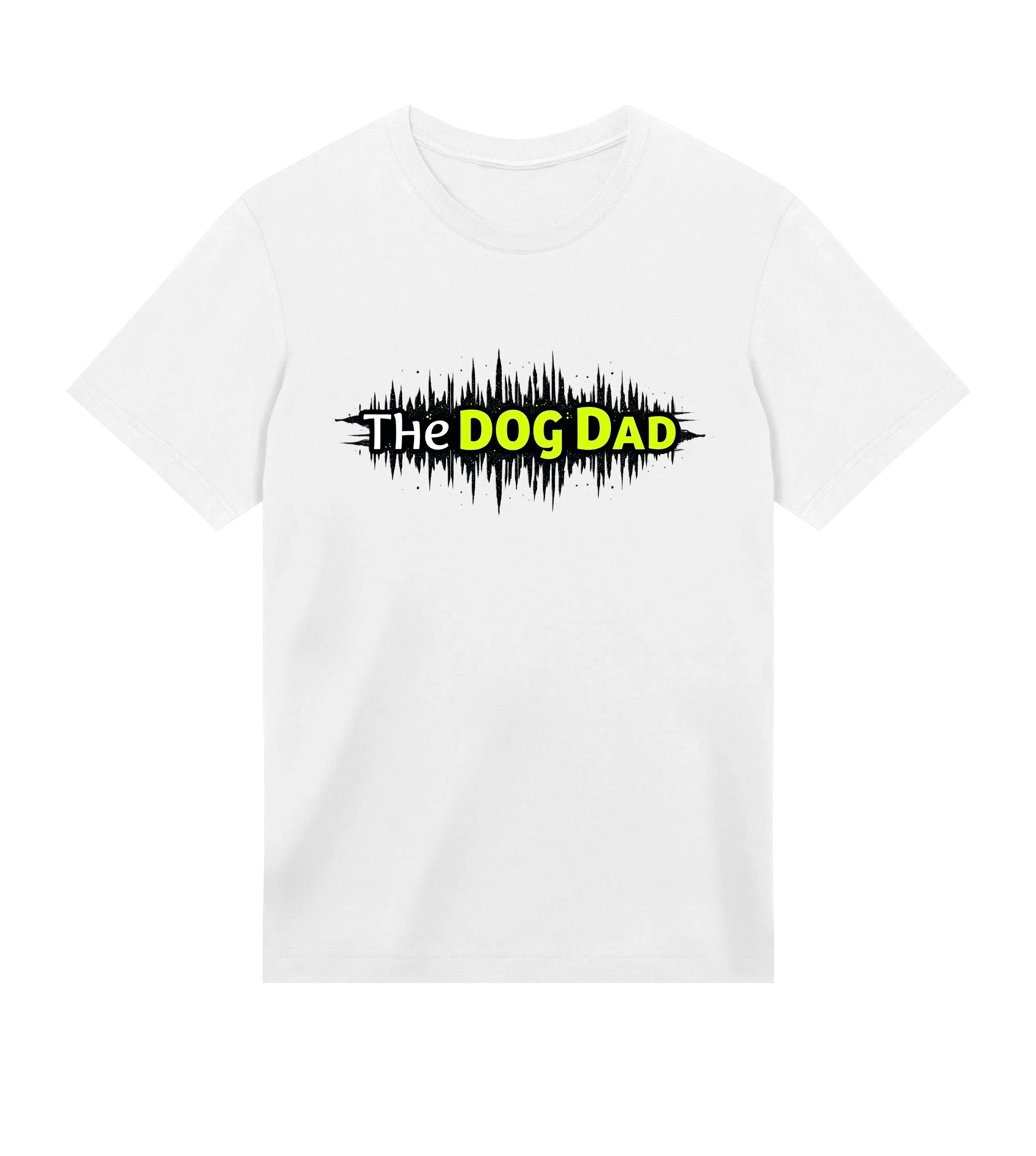 Wave T-Shirt - Dog Dad t-shirt - THE DOG DAD - #color_white