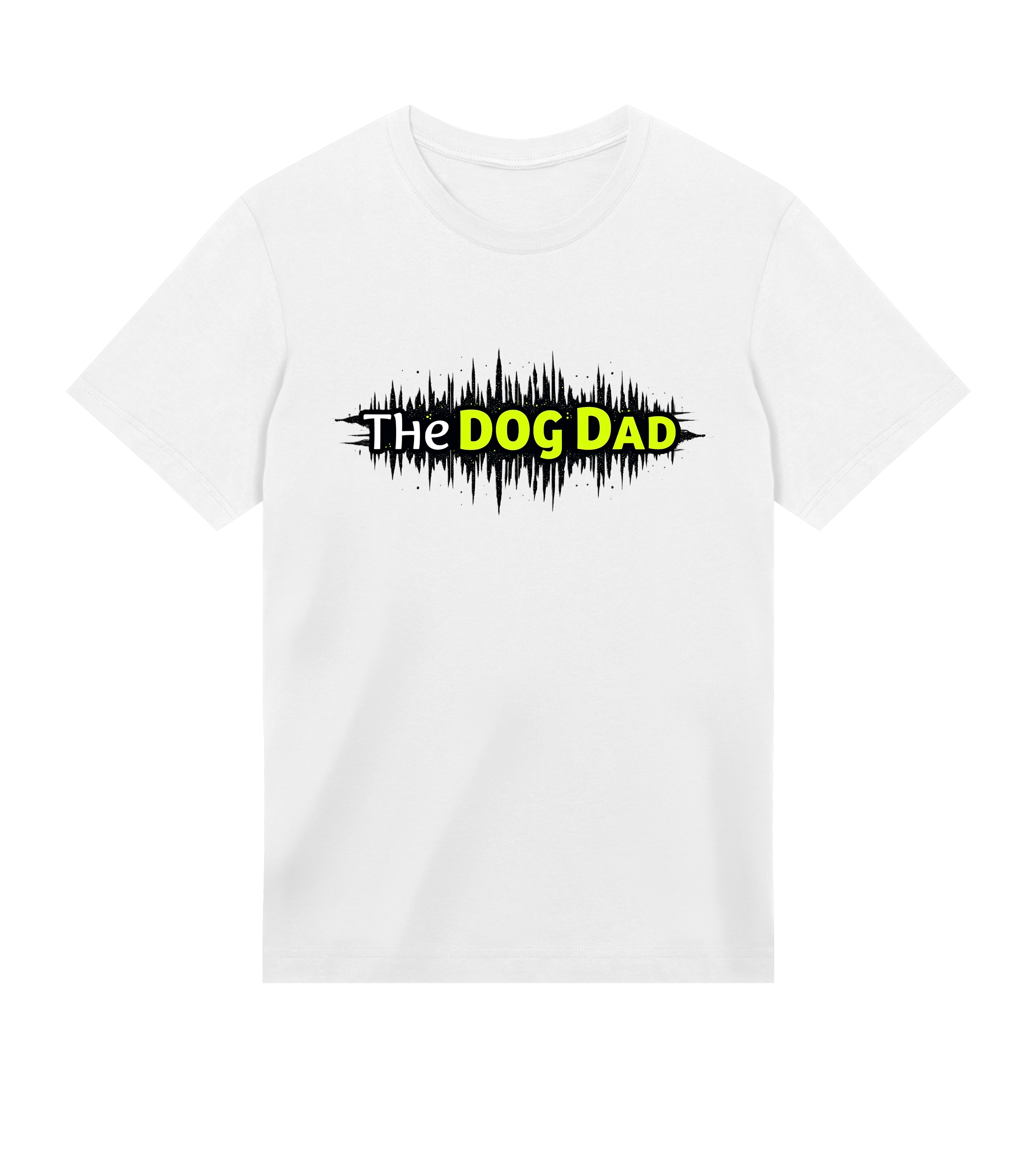 Wave T-Shirt - Dog Dad t-shirt - THE DOG DAD - #color_white