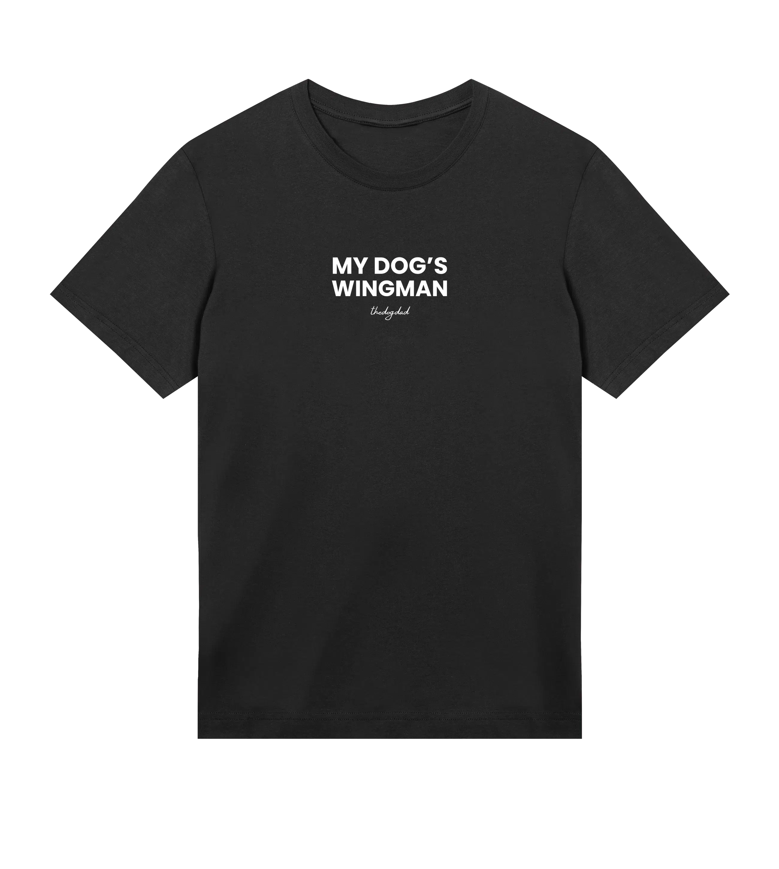 Wingman T-Shirt - Dog Dad t-shirt - THE DOG DAD - #color_black