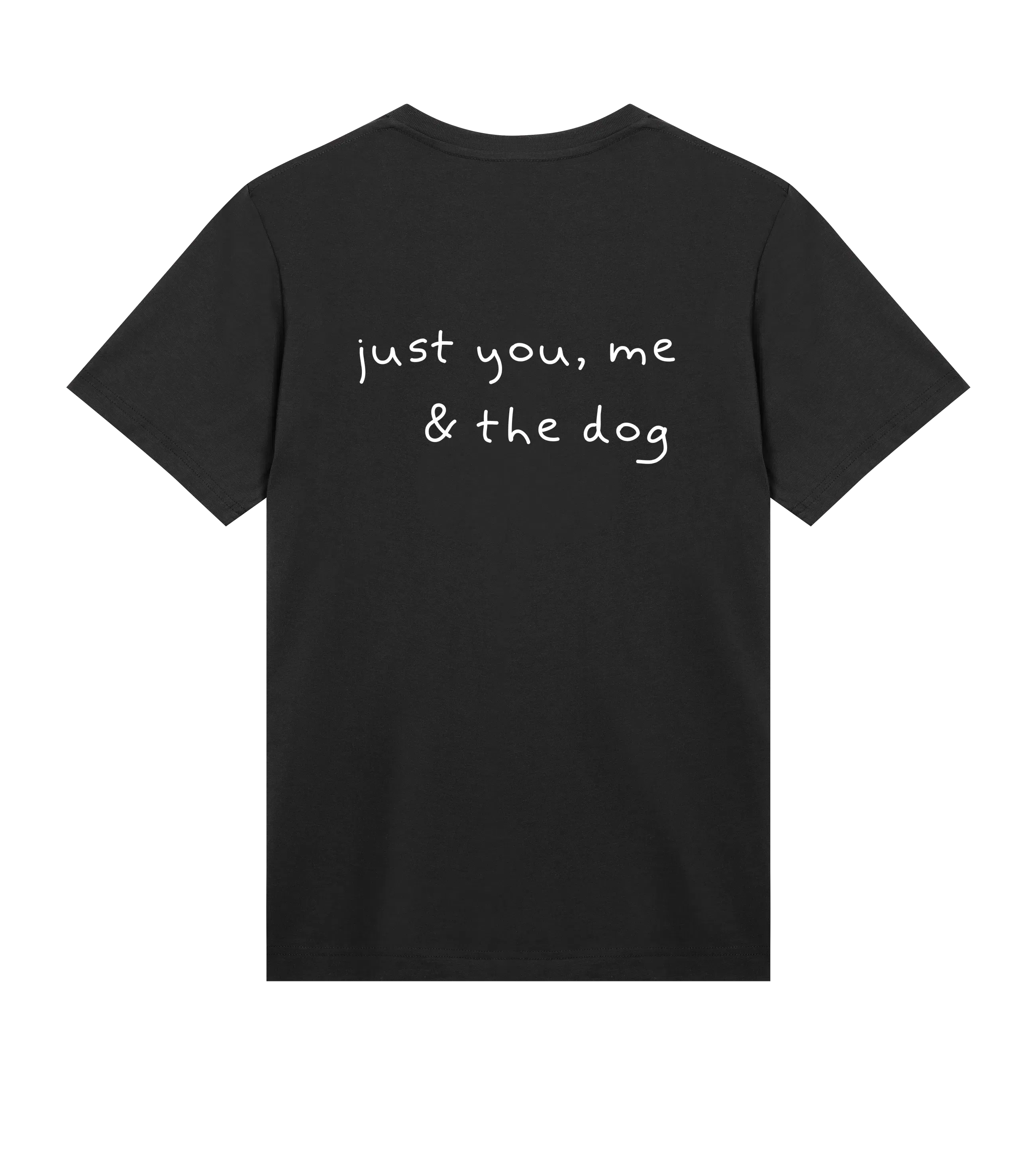 The Dog Dad® You, Me & The Dog T-Shirt - Men's t-shirt in #color_black