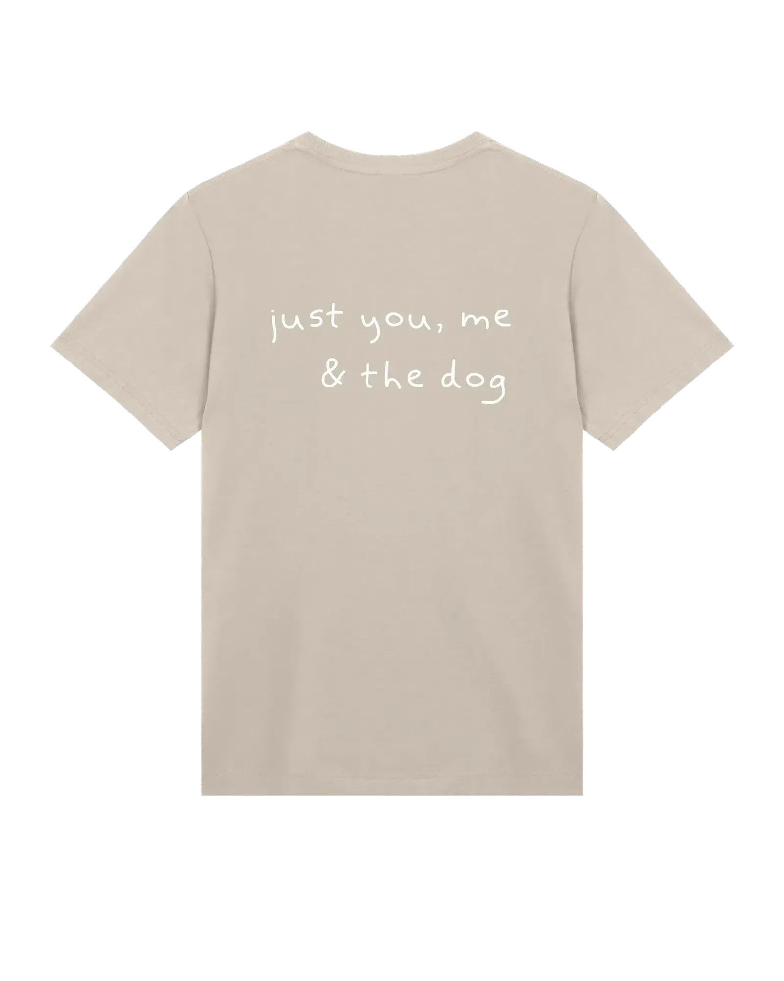 The Dog Dad® You, Me & The Dog T-Shirt - Men's t-shirt in #color_sand
